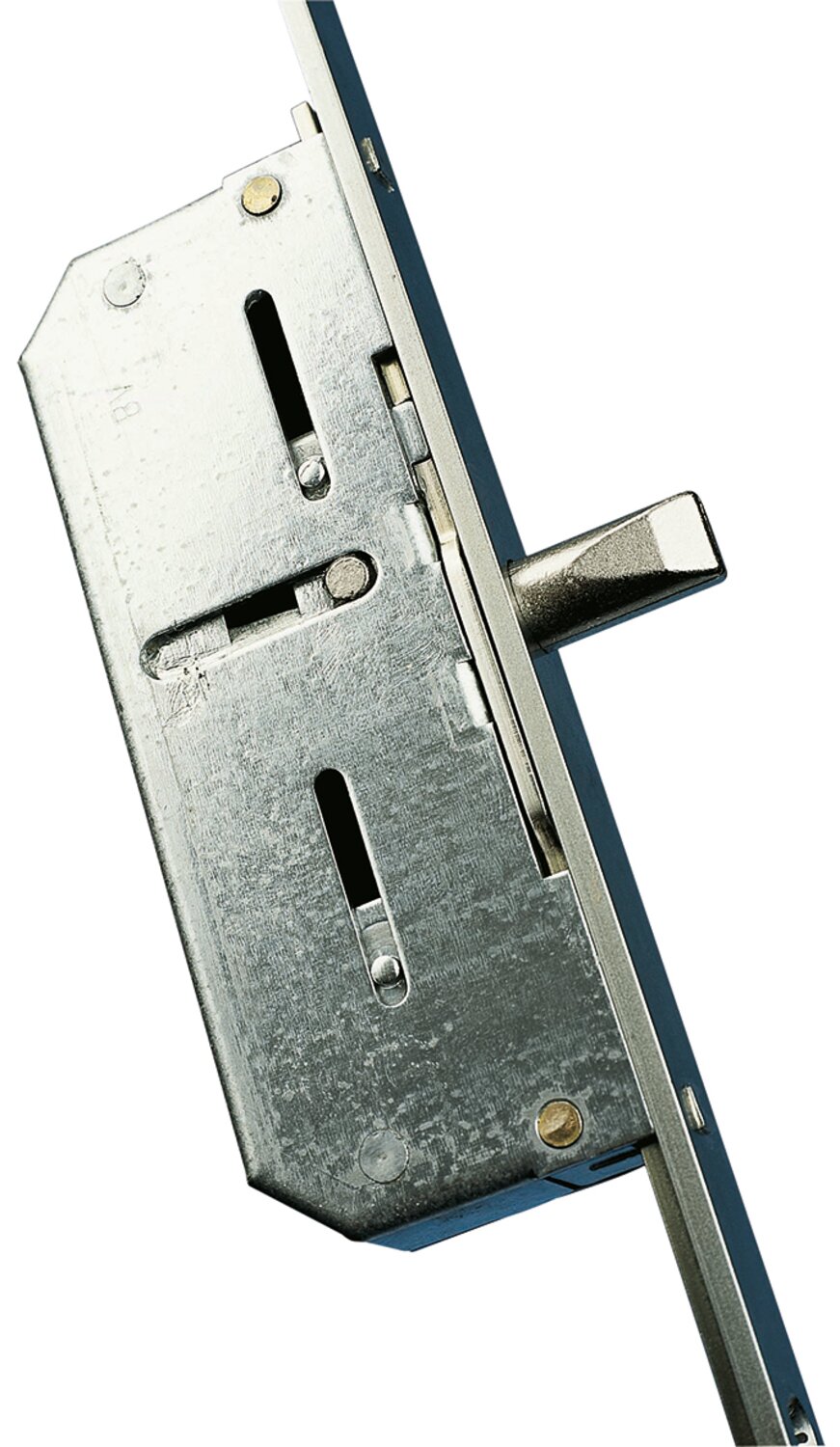 Cerradura de placa frontal en U con función de llave