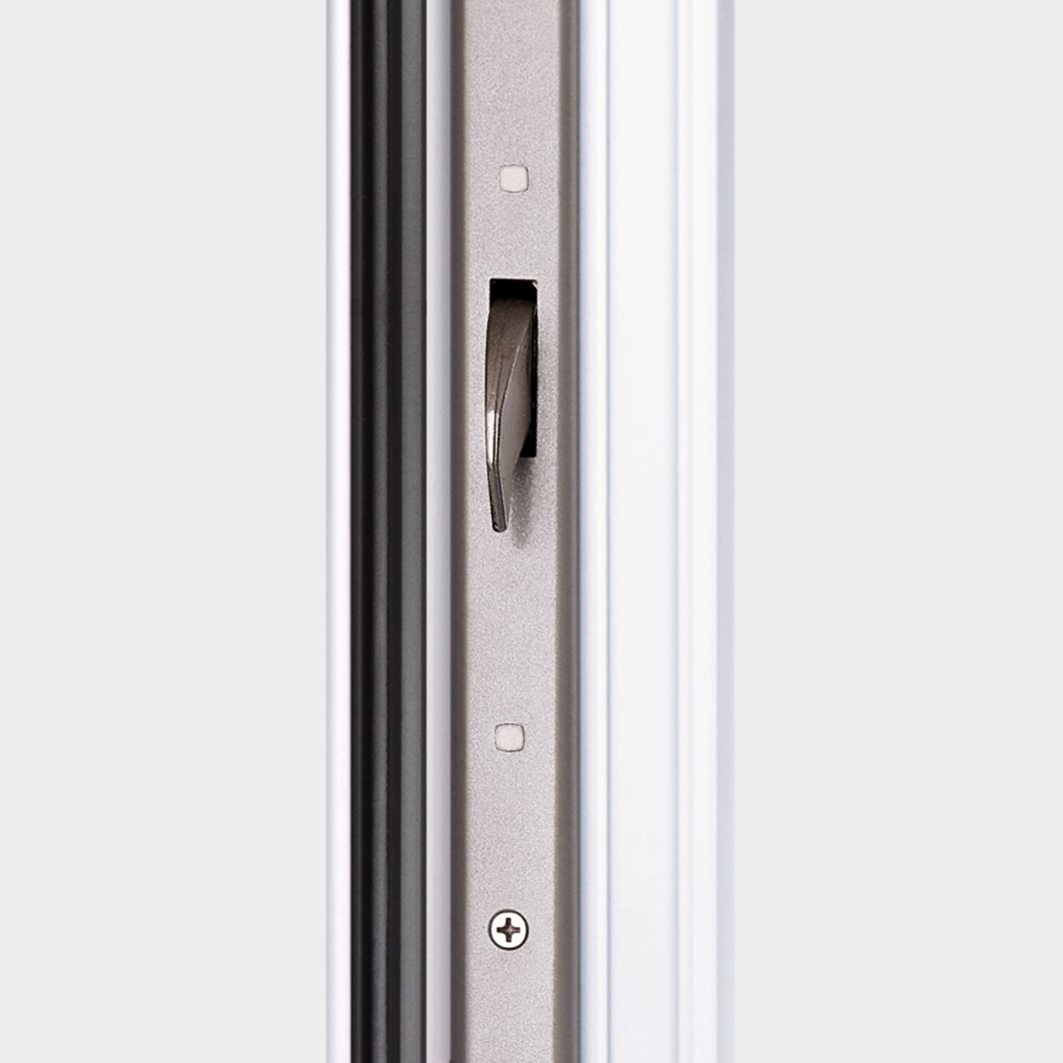 Cerradura de placa frontal en U con función de llave