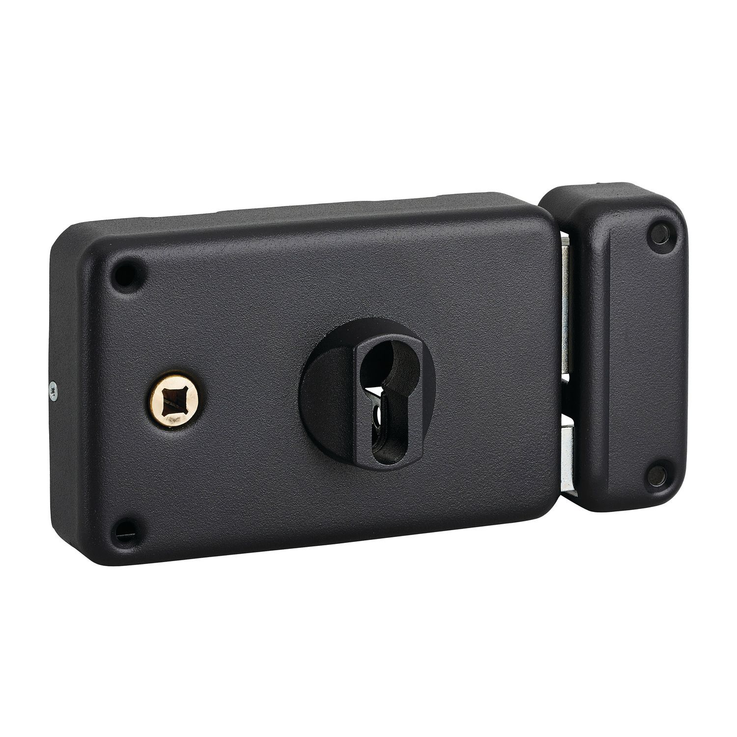 Cerradura horizontal con cilindro europeo