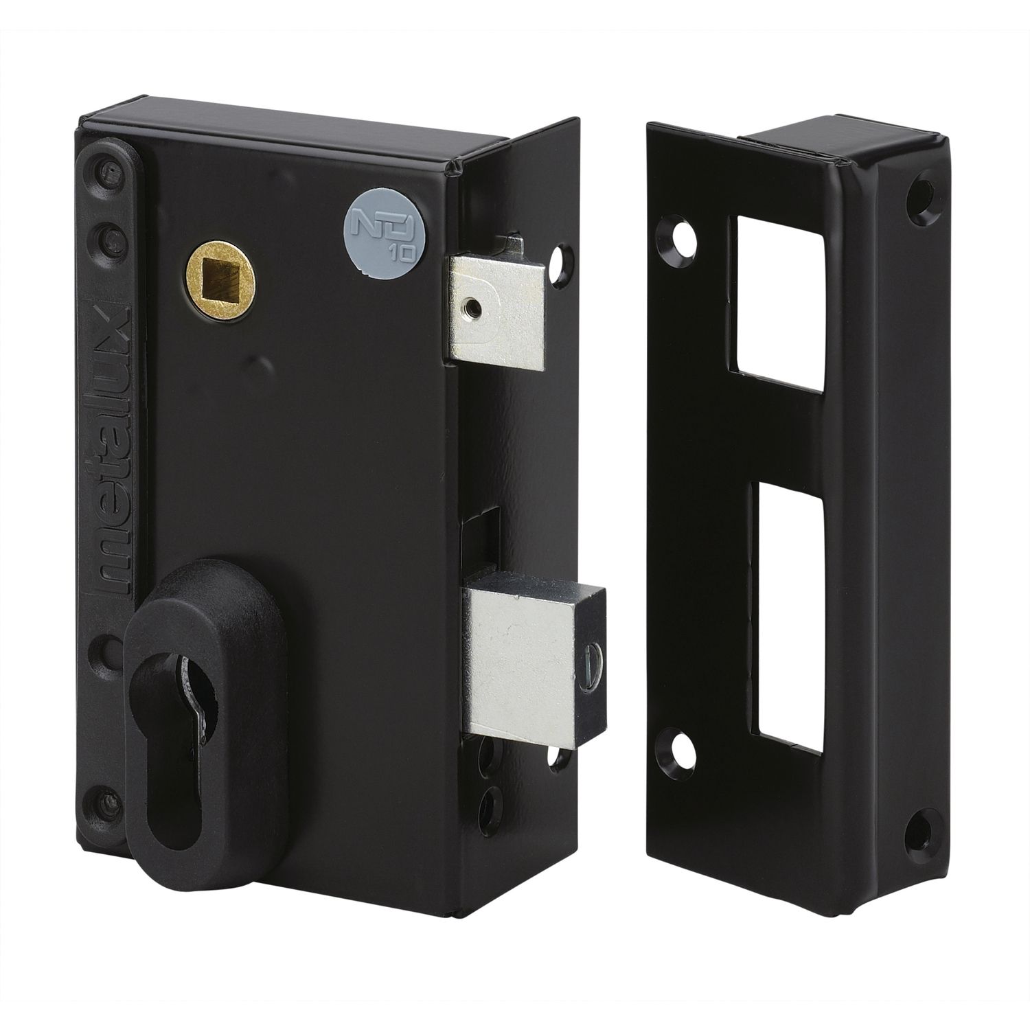 Cerradura vertical con cilindro europeo ajustable