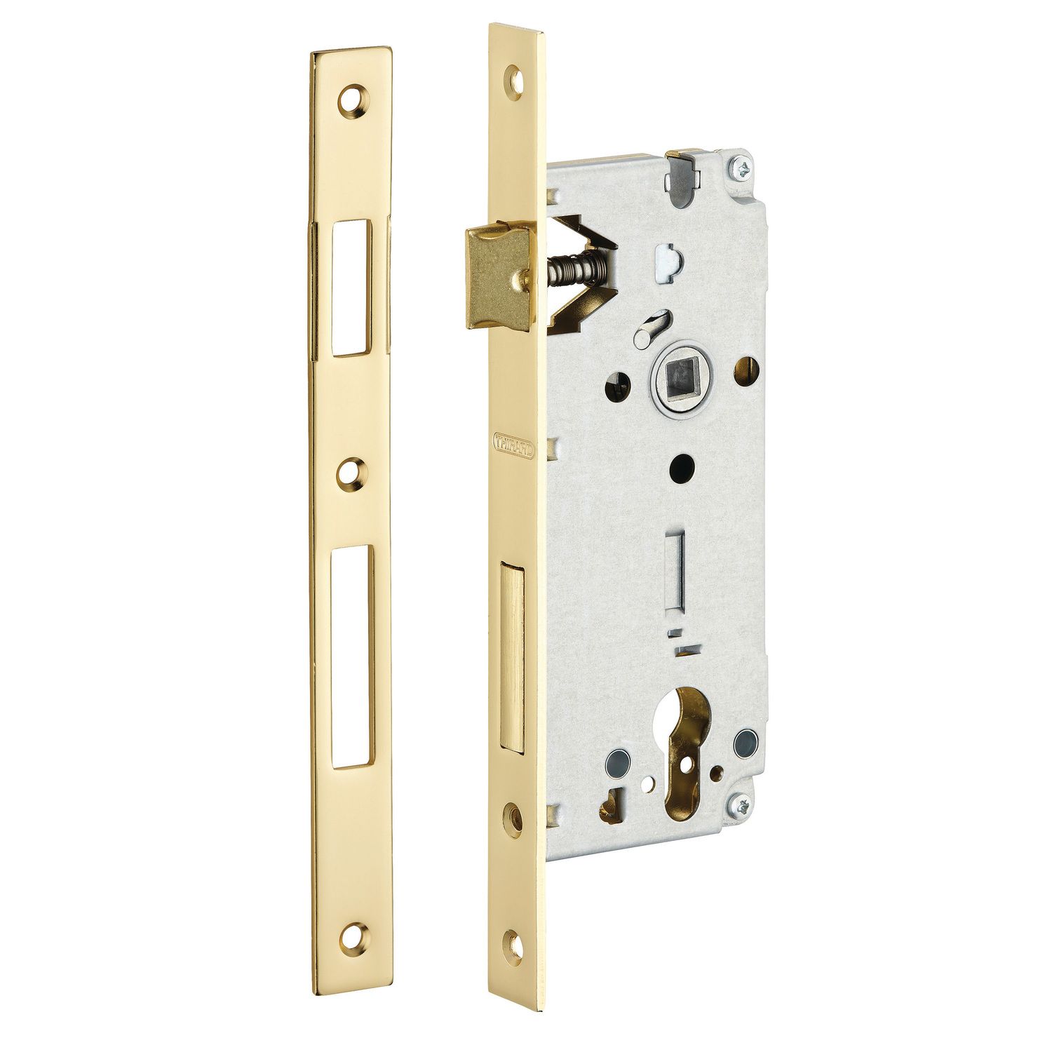 CERRADURA EJE 45MM EA85 C8 LLAVE I BR ZN