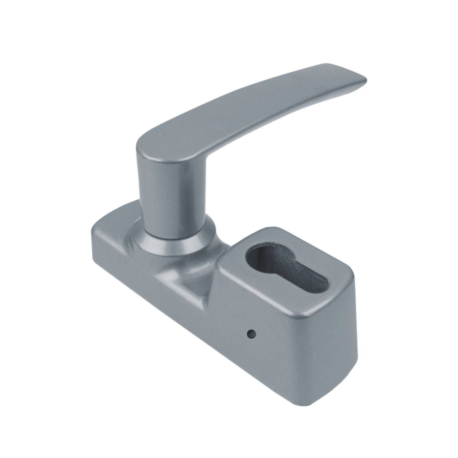 HERA 8568BS semimontaje exterior con maneta, cilindro desmontable