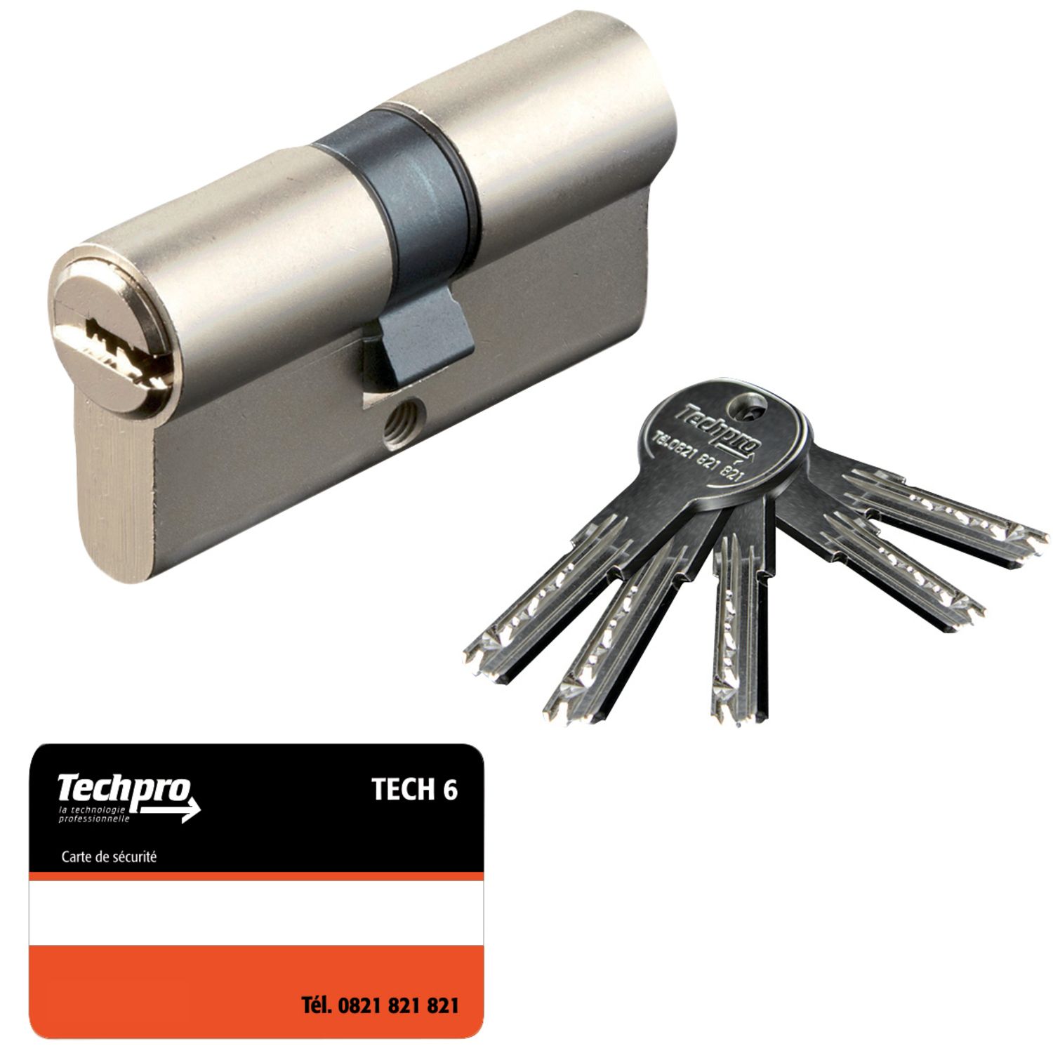 cilindro de seguridad tech 6