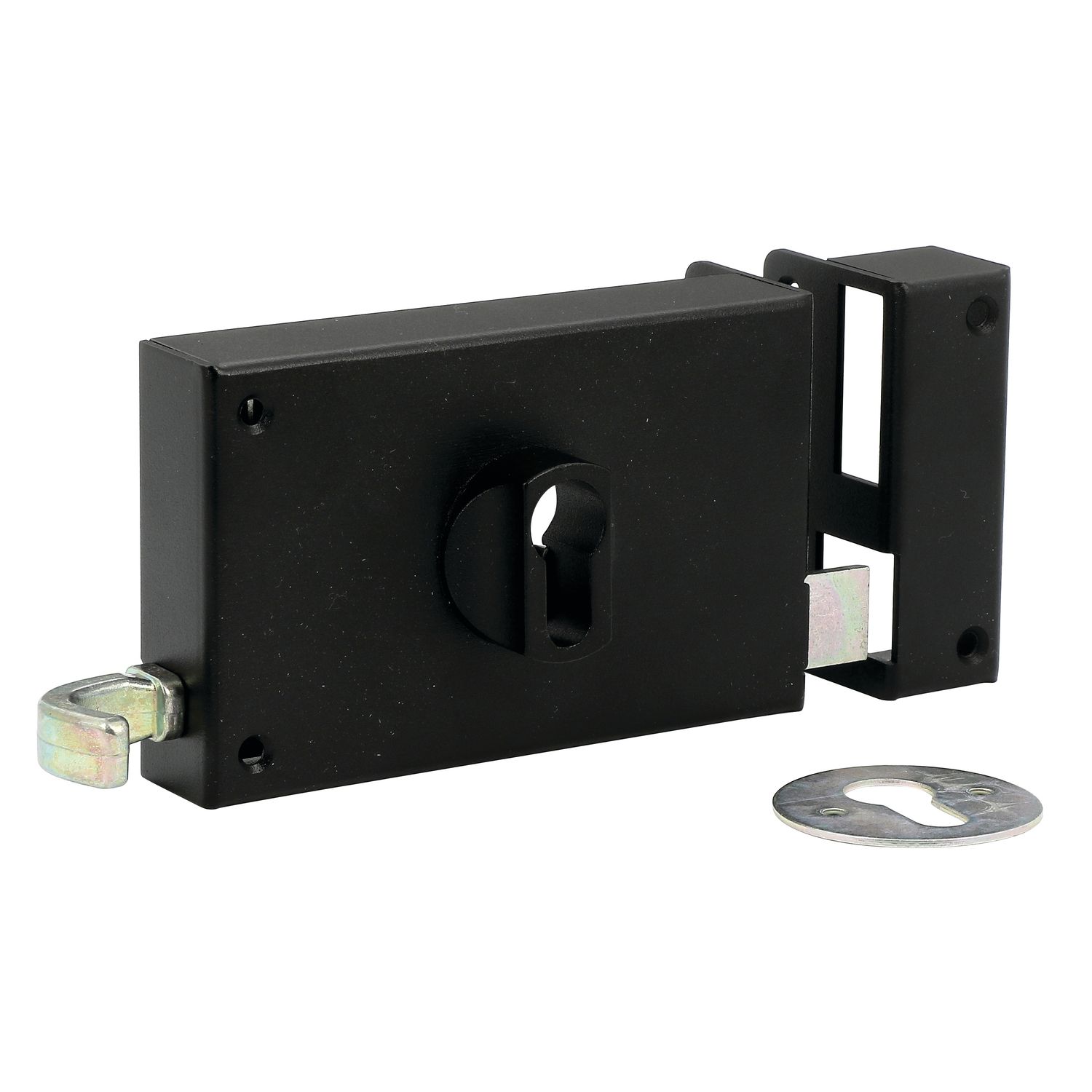 Cerradura horizontal con cilindro europeo