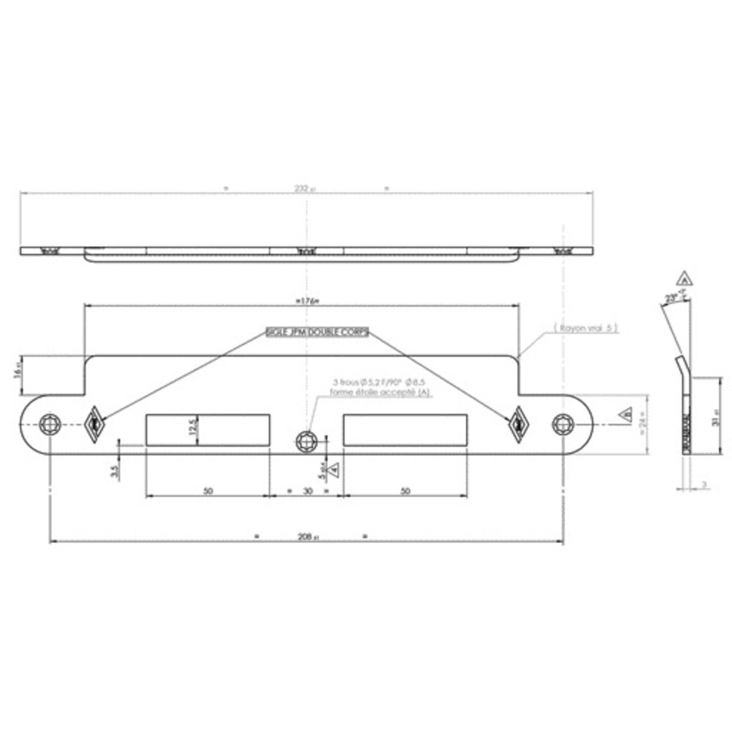 CIERRE DE SEGURIDAD DE ACERO INOXIDABLE