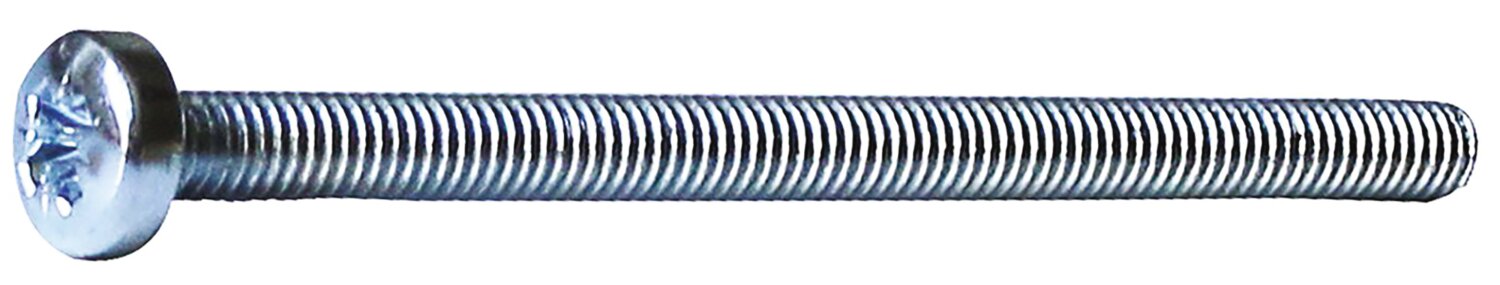 Tornillos para metal, cabeza plana ancha, pozidriv Acero galvanizado blanco