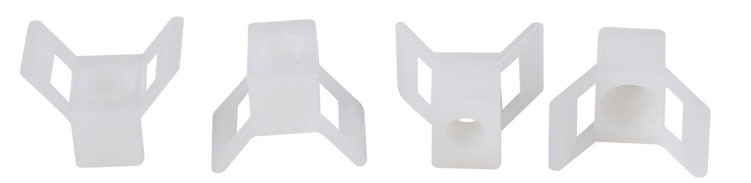 Base para abrazadera de manguera