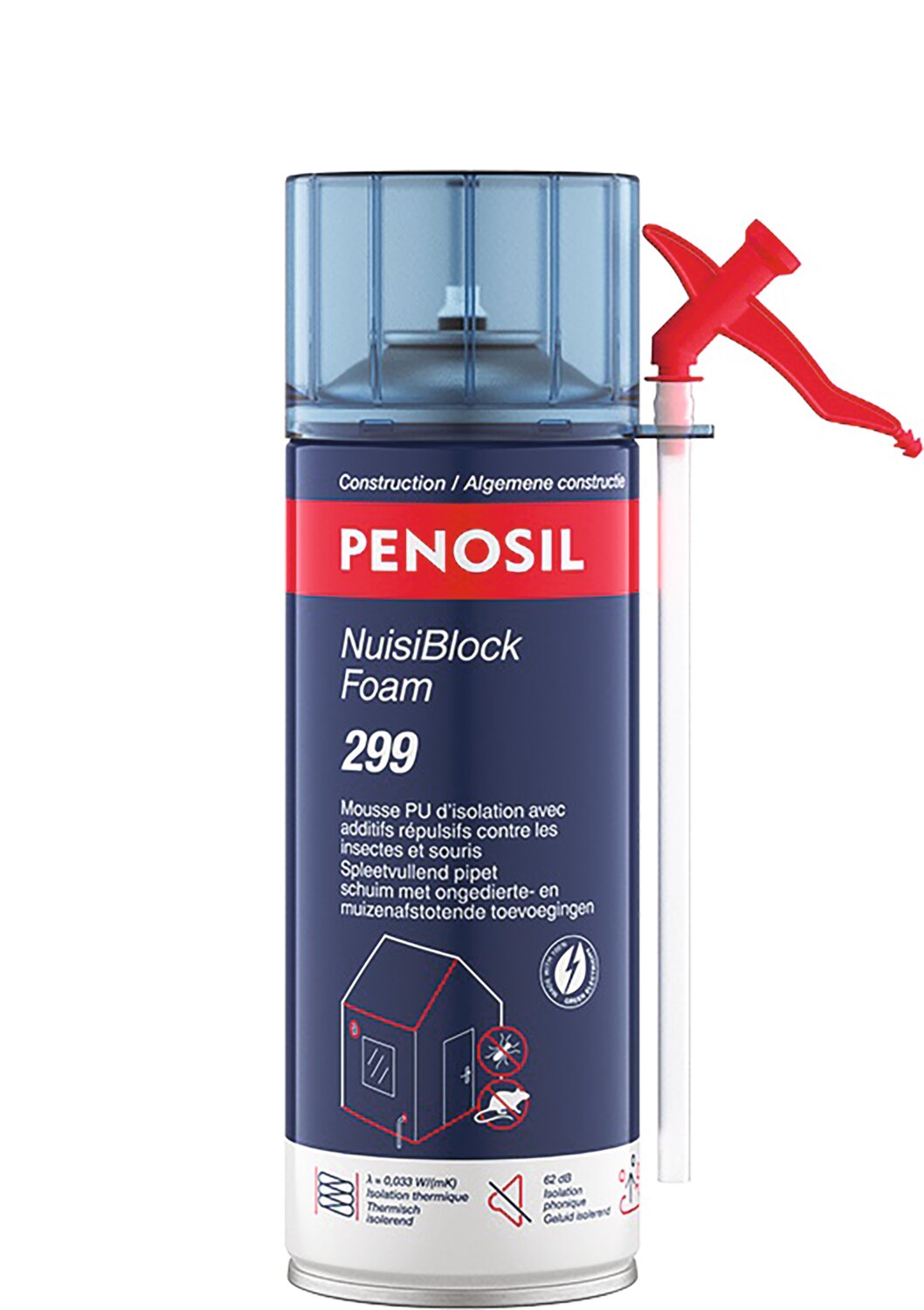 ESPUMA PU NUISIBLOCK 299 365ML