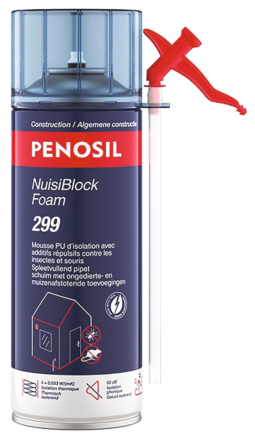 ESPUMA PU NUISIBLOCK 299 365ML X12