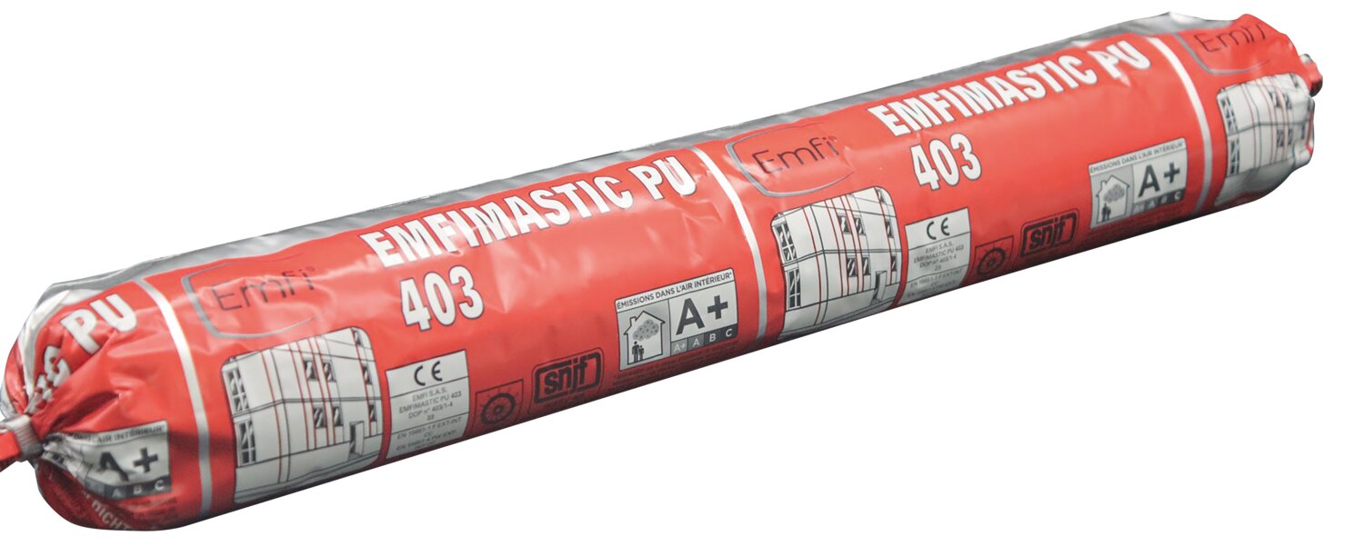 Masilla PU 403 Bolsa 600 ml Blanco x 20P