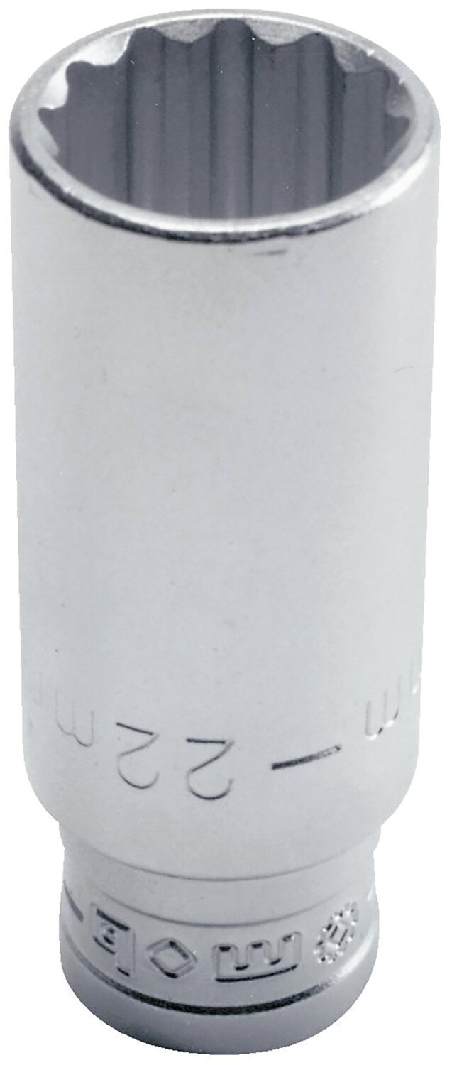 1/2"" vaso largo de 12 caras