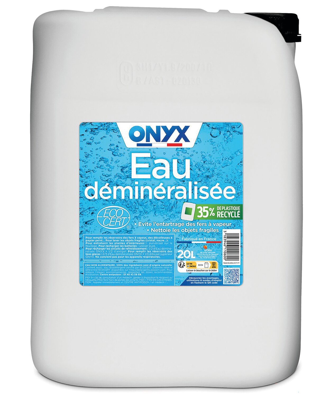 Agua desmineralizada
