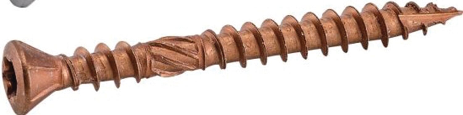 Tornillos avellanados reducidos para madera Torx