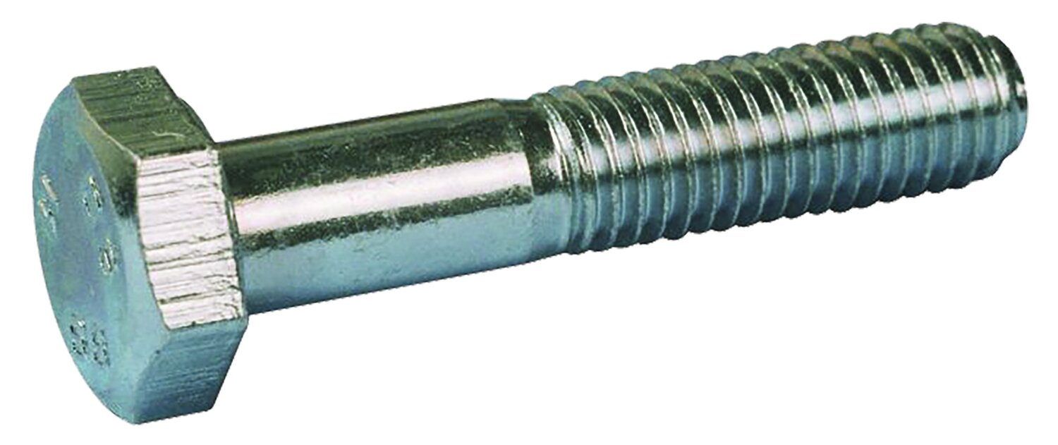Tornillos metálicos de cabeza hexagonal parcialmente roscados (cuerpo del tornillo)