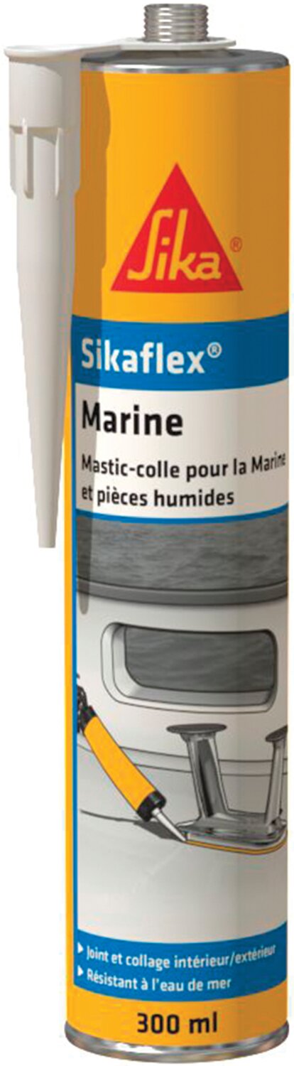 SIKAFLEX MASILLA MARINA PU 300ML NEGRO