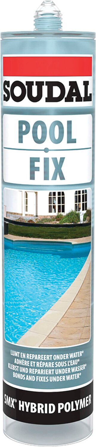 POOL FIX MASILLA CRISTALINA 290 ML X6