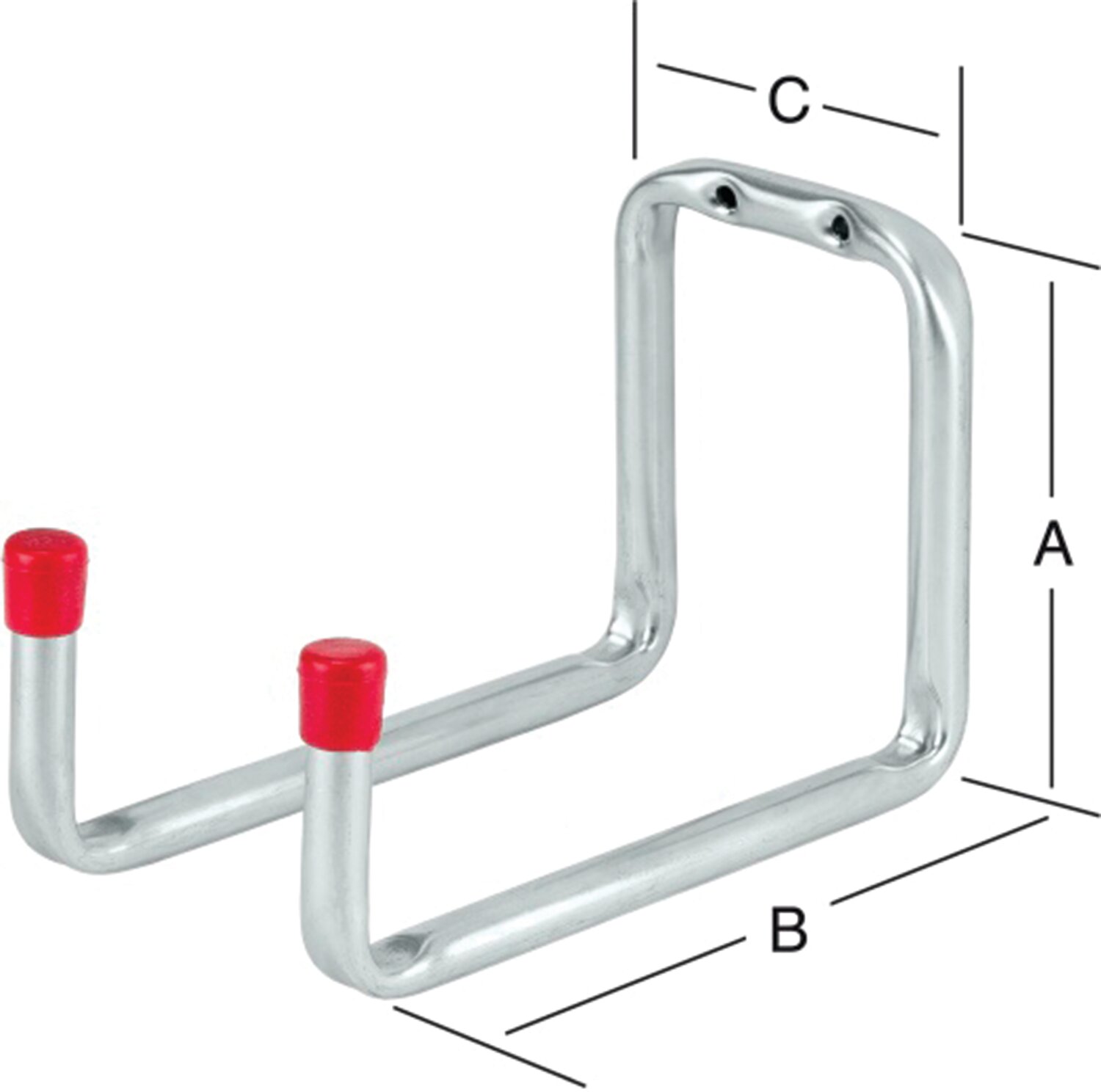 Gancho de doble pared para diversos equipos