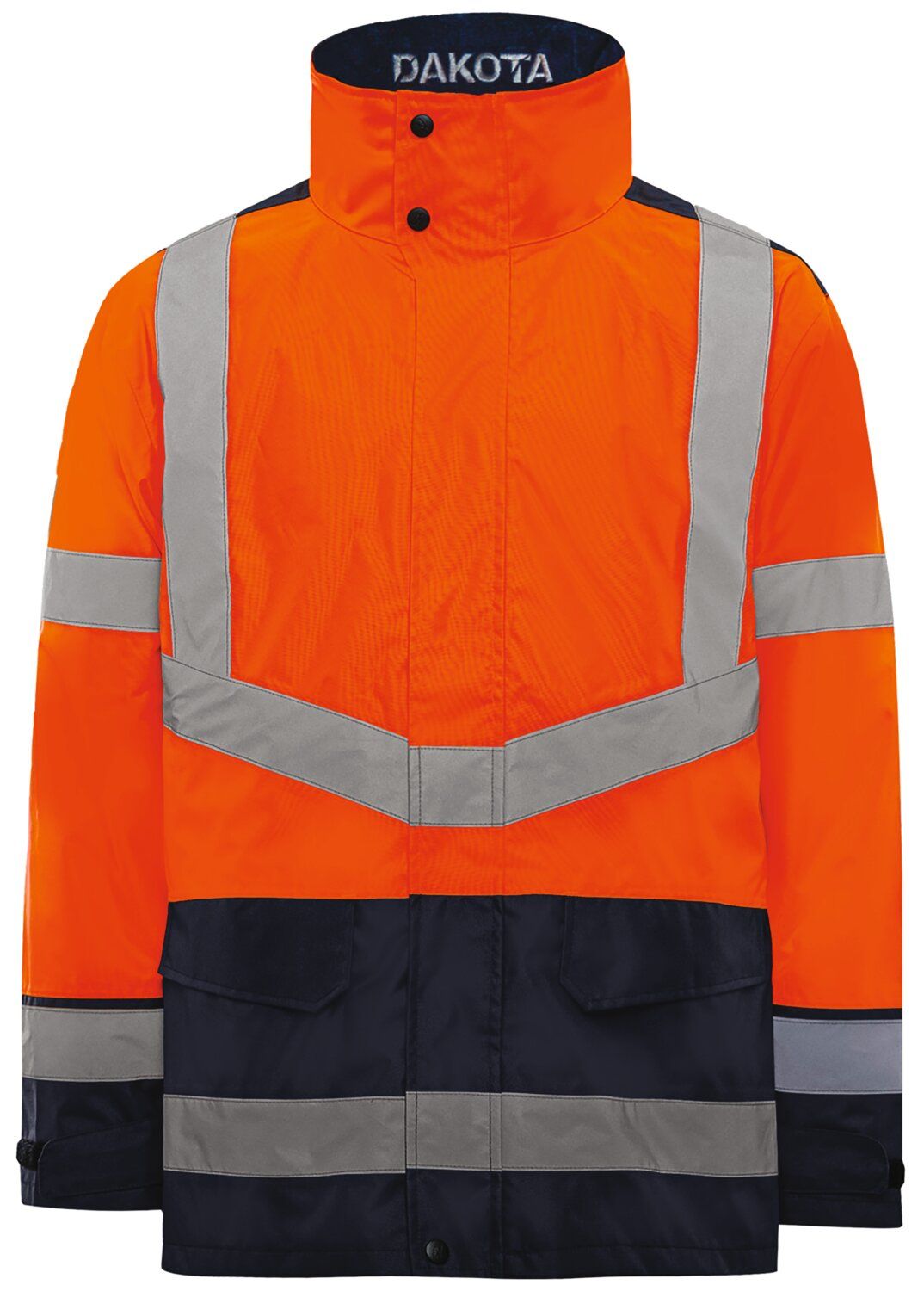 Parka HV Dakota 4 en 1 Naranja