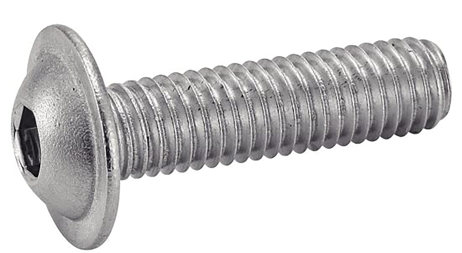 Tornillos metálicos de cabeza hueca hexagonal Acero inoxidable A2