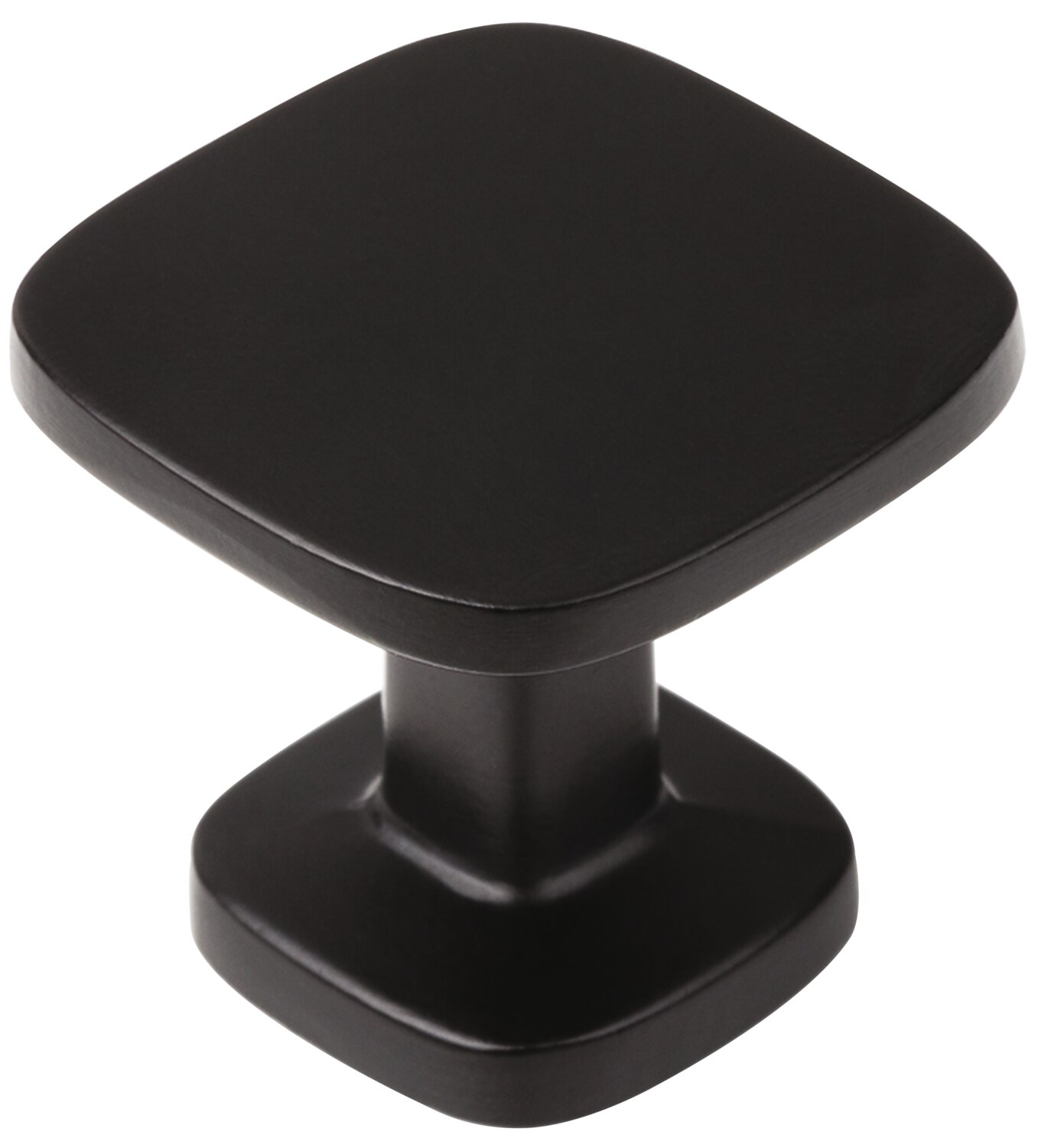 CUARTO BOTÓN MINI NEGRO MATE ZAMAK