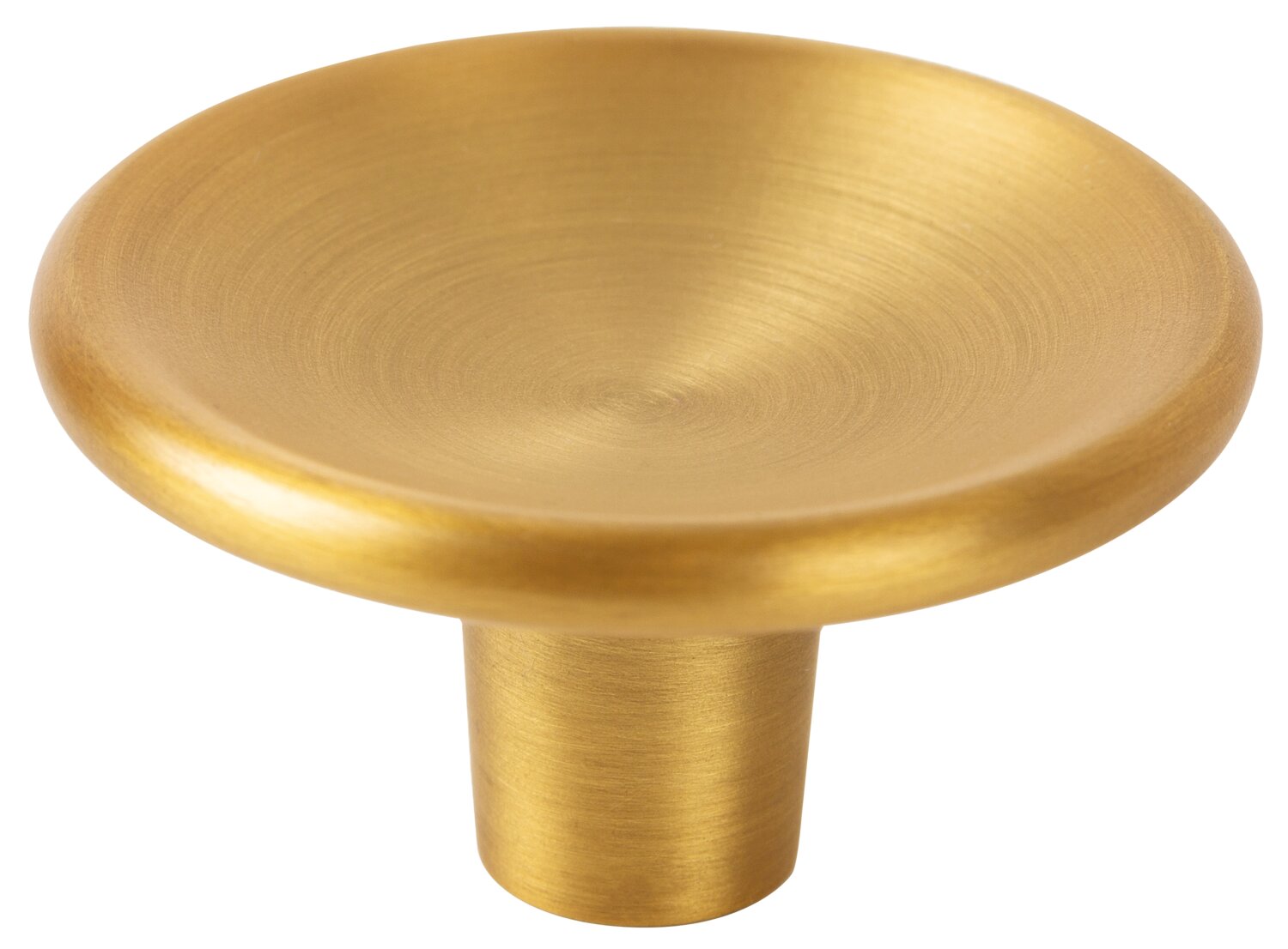 DISCO POMO D38MM ZAMAK LATÓN CEPILLO
