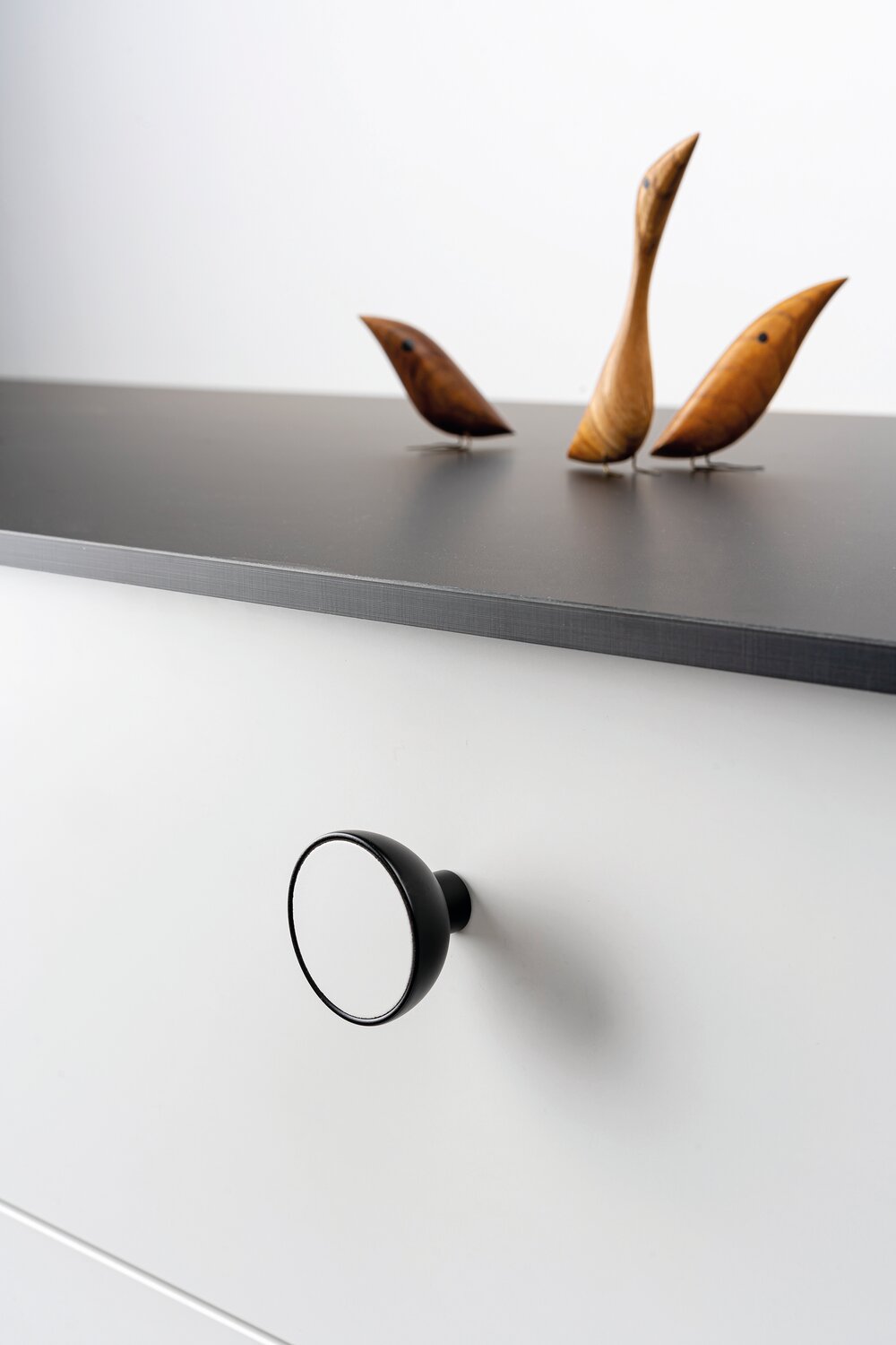 POMO BOL D45 NEGRO MATE-BLC LACADO MATE
