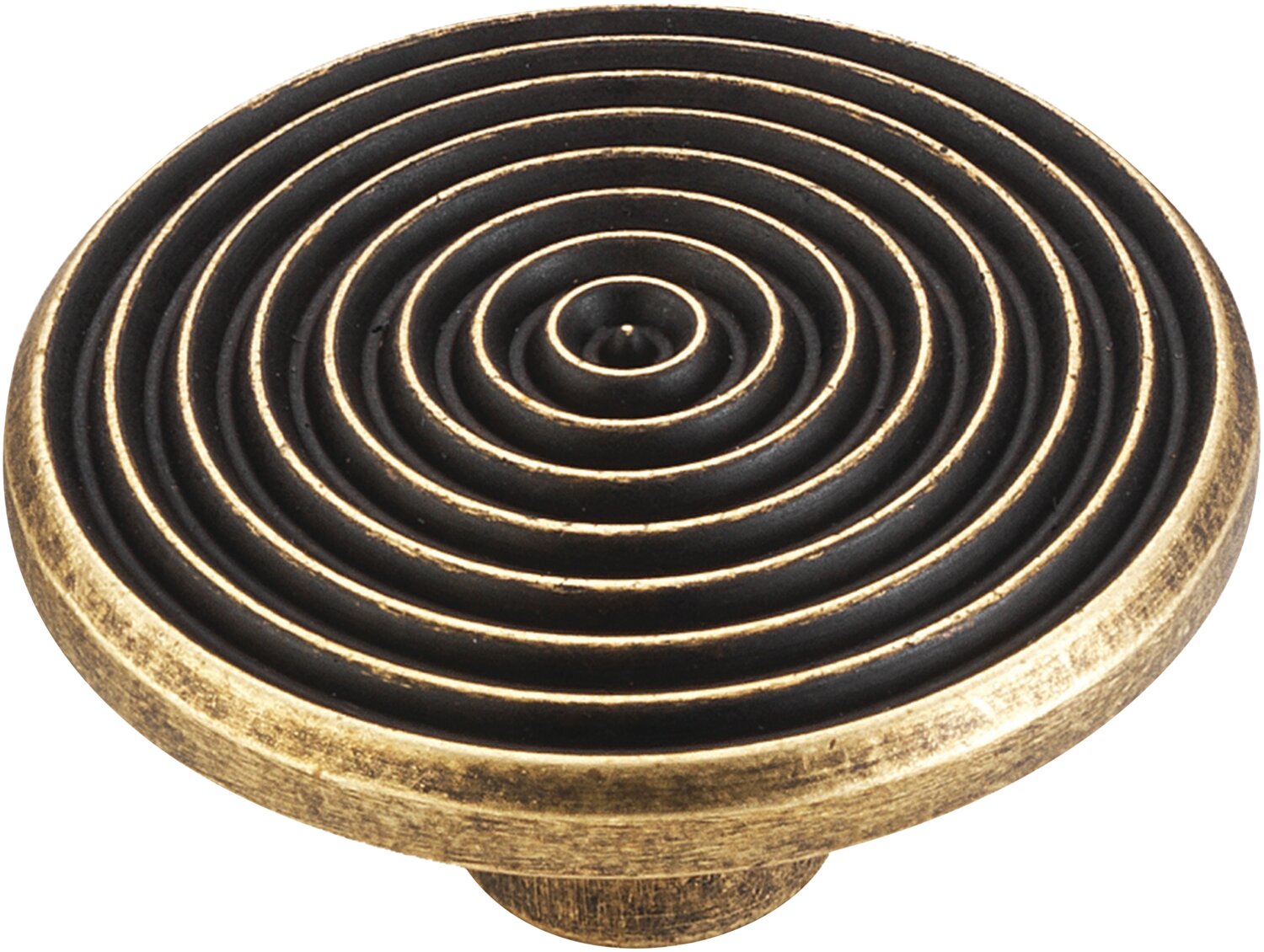 POMO VUELTAS BRONCE RÚSTICO D45MM