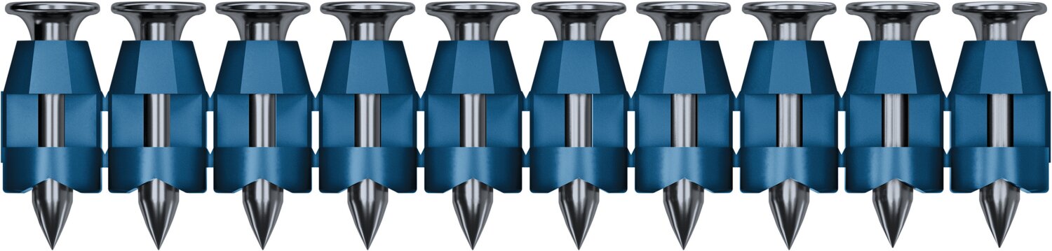 Clavos para clavadora de hormigón y acero de 18 V GBN 18V-38 de Bosch