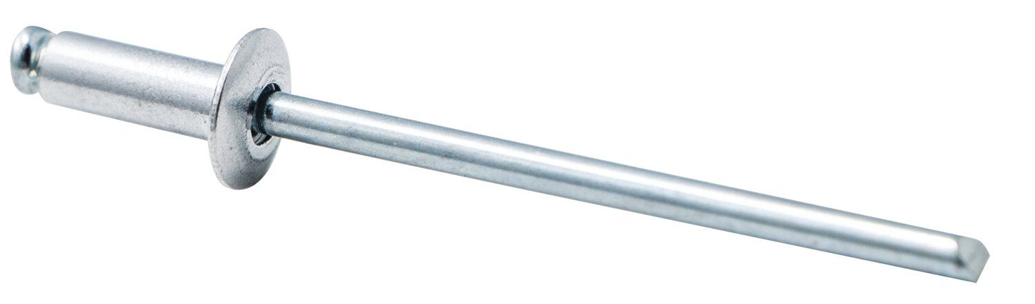 Remache de cabeza plana de aluminio / acero