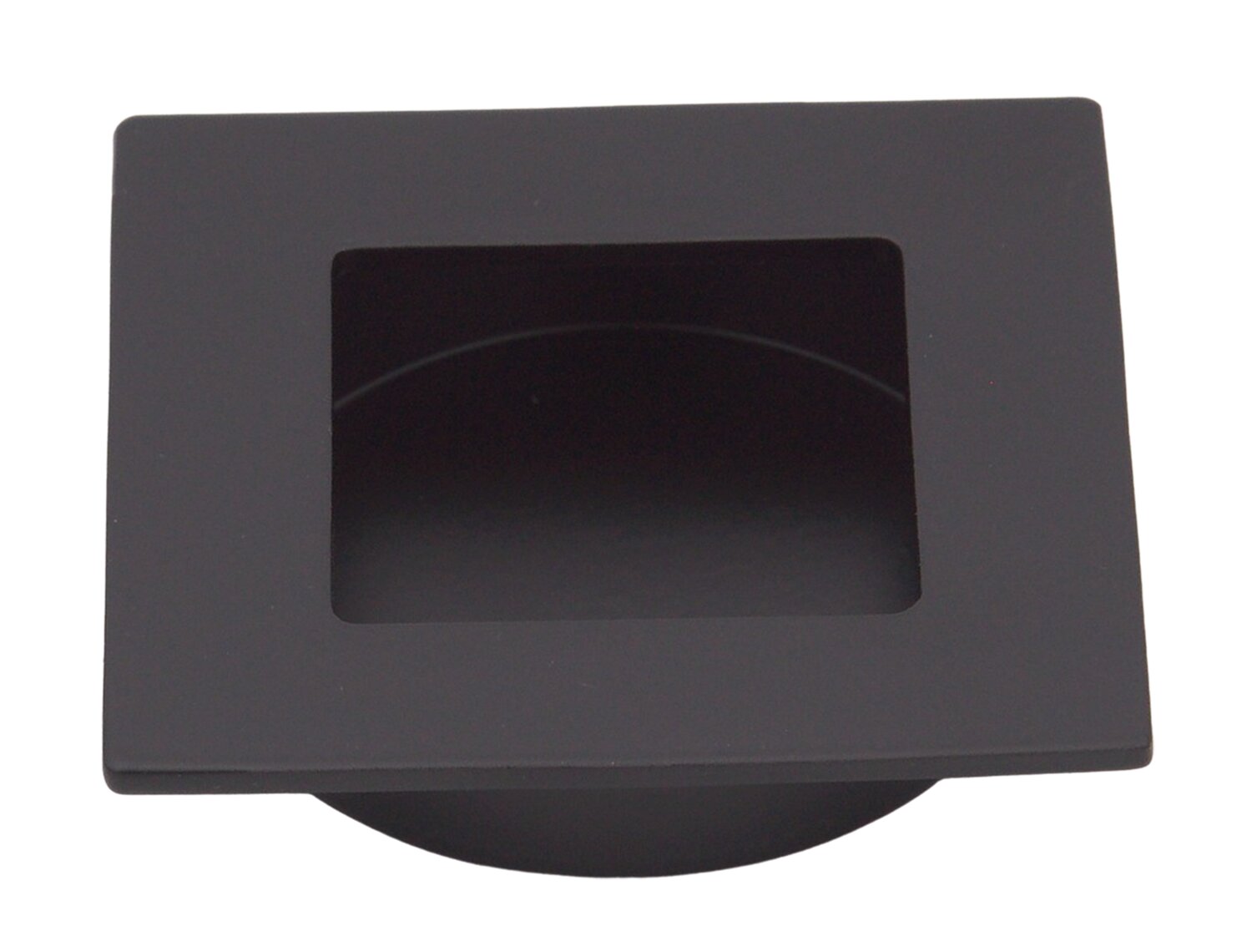 POIG CUV CARRE INOX 70X70 D60 NOIR MAT