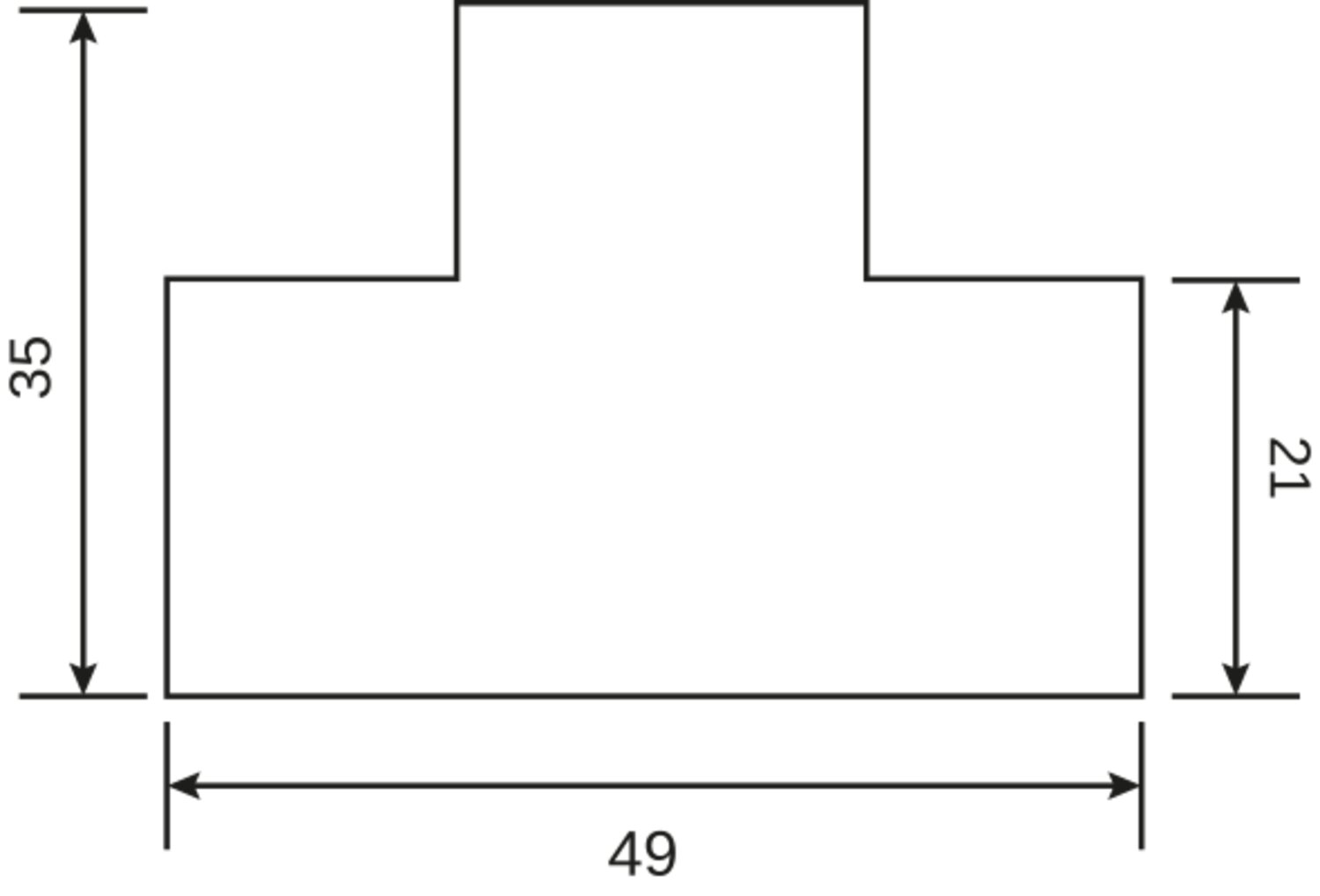AIRGO CONECTOR PLANO DE 3 VÍAS NEGRO