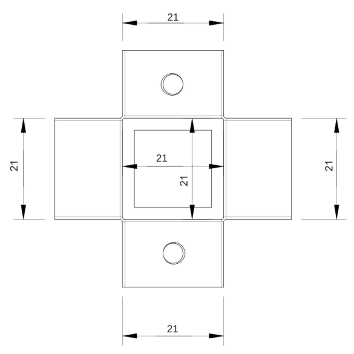 CONECTOR AIRGO NEGRO DE 5 VÍAS