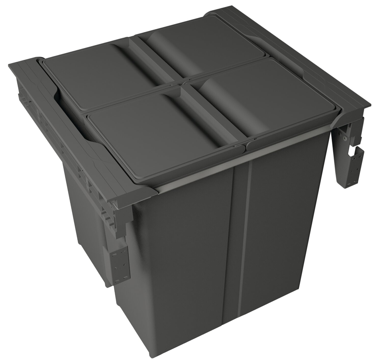 Papelera extraíble para MERIVOBOX - 40 + 40, 50,6