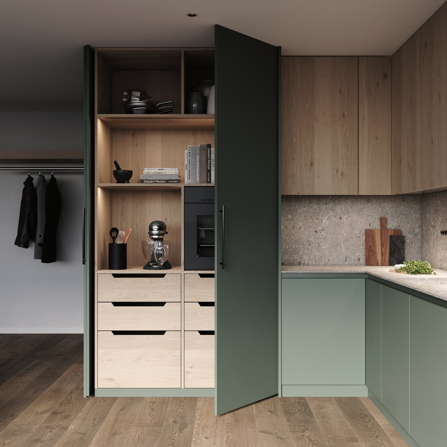 Embellecedor de madera para puertas Hawa Concepta III 25
