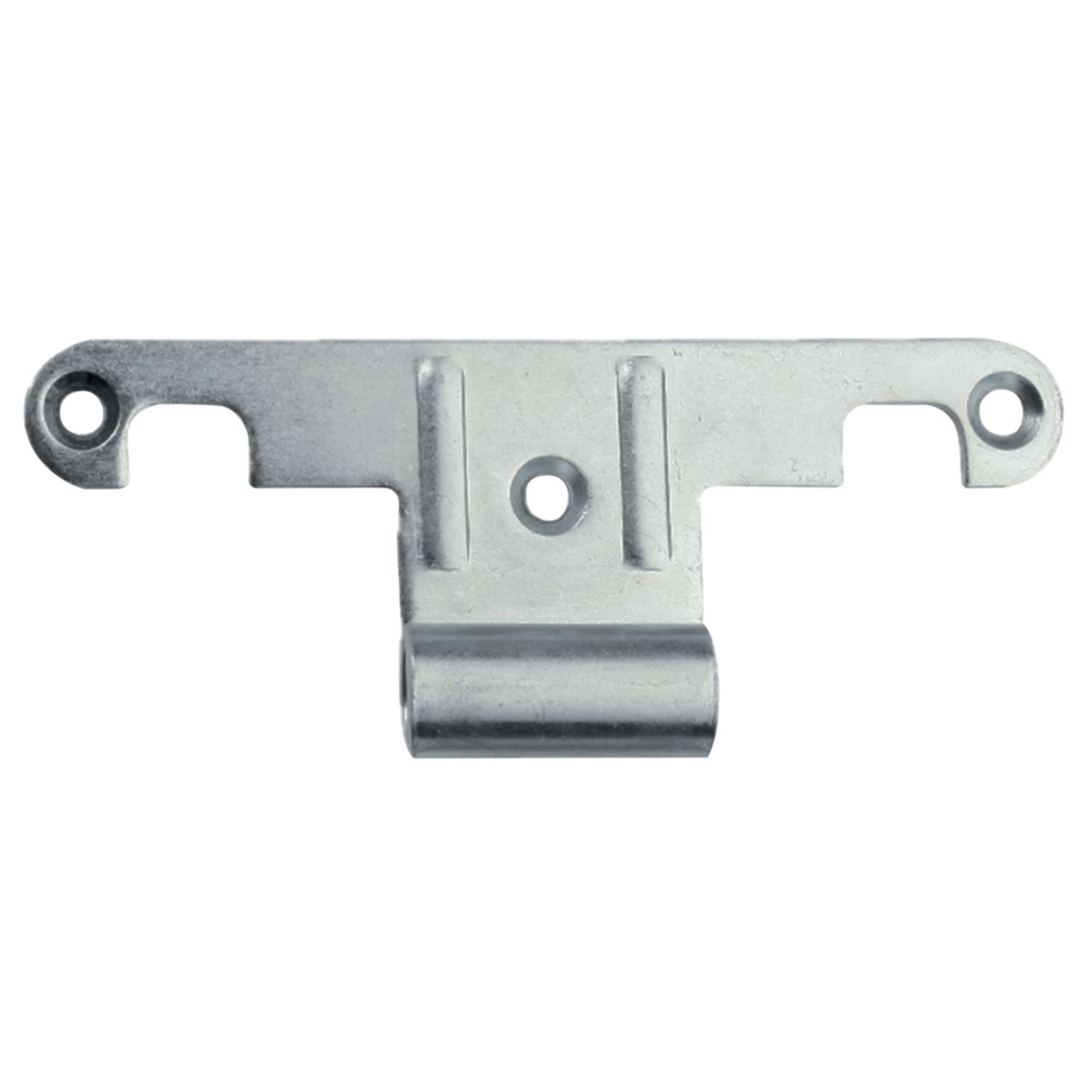 Bisagra universal para carpintería de madera, acero cincado blanco