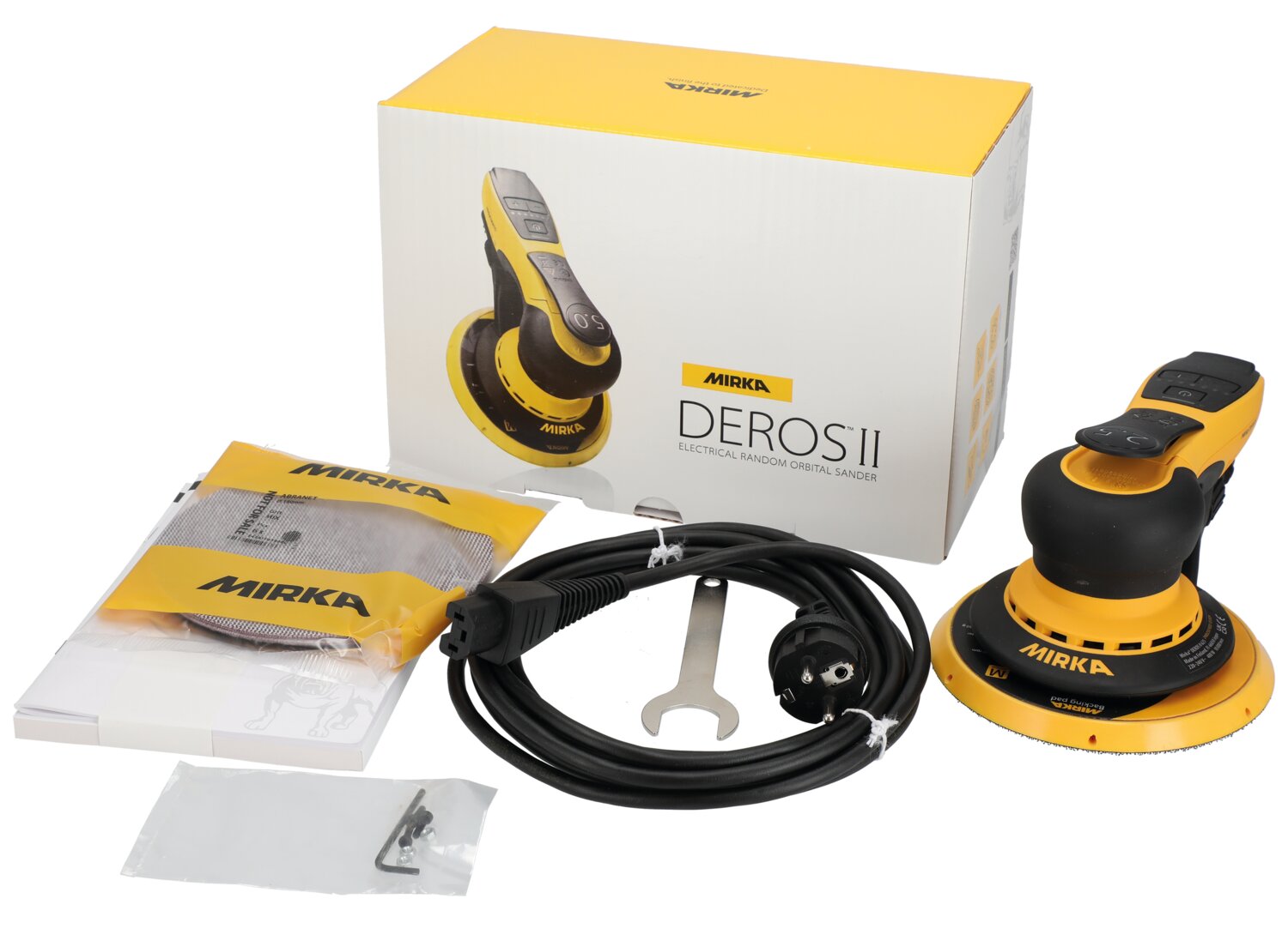 LIJADORA EXCÉNTRICA DEROS II 2.5MM D150