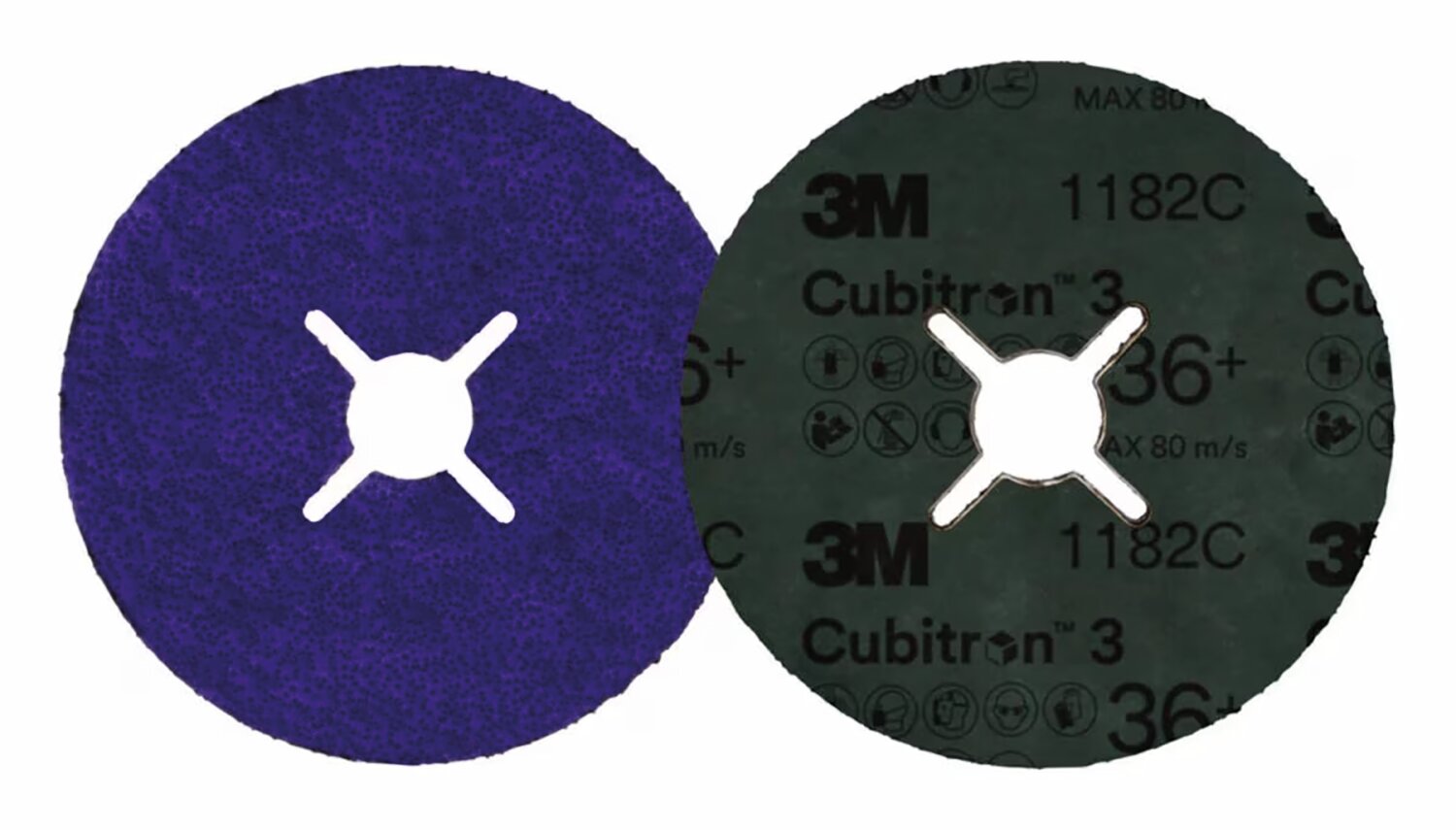 Disco de fibra Cubitron™ III 1182C acero