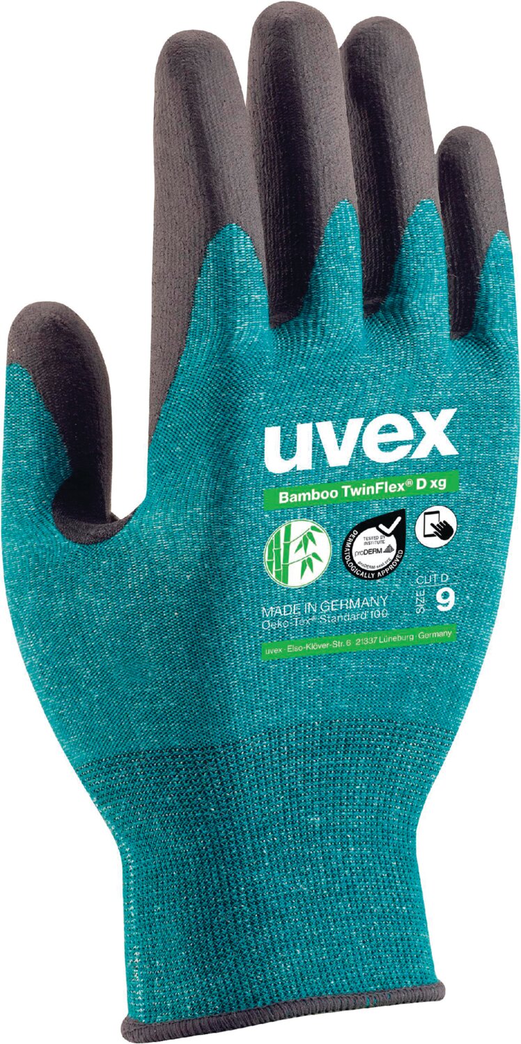 Guante TwinFlex D xg de bambú resistente a los cortes