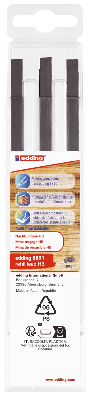 MINA HB PR PORTAMINAS EDDING X6