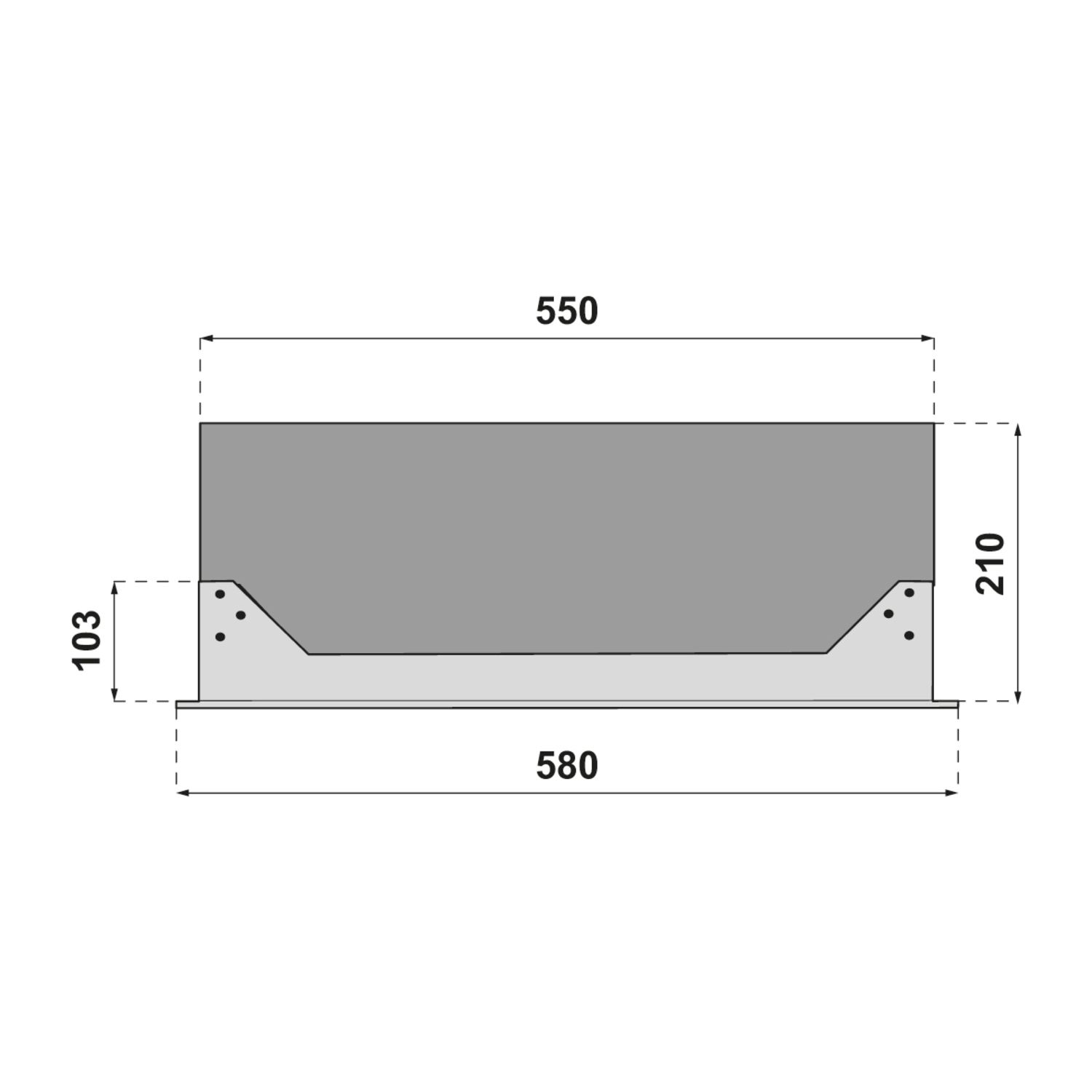 TRAMPILLA DE TECHO 60X60CM CON AISLAMIEN
