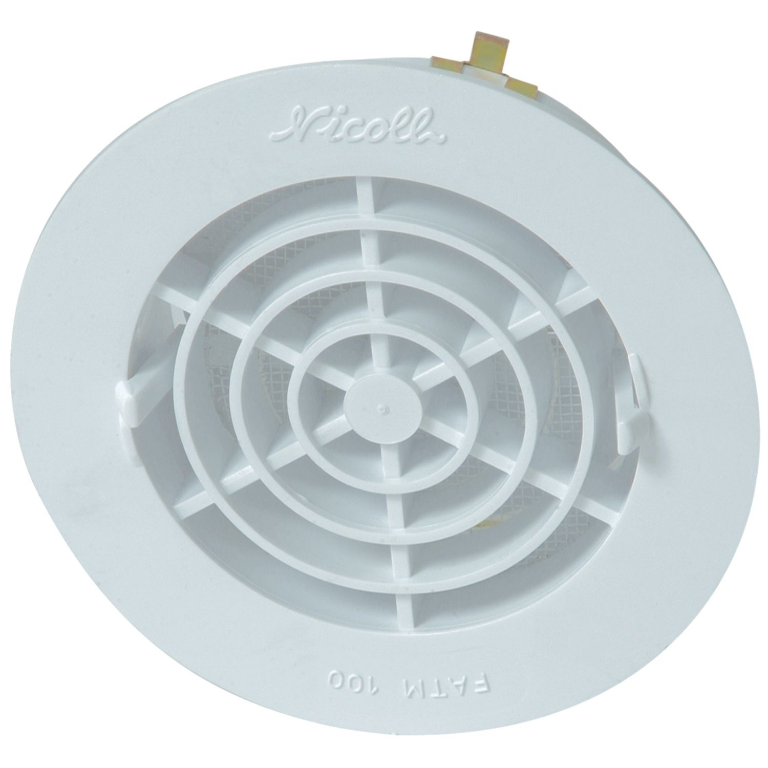 REJILLA F/TUBO 100 A/CIERRE FATM100