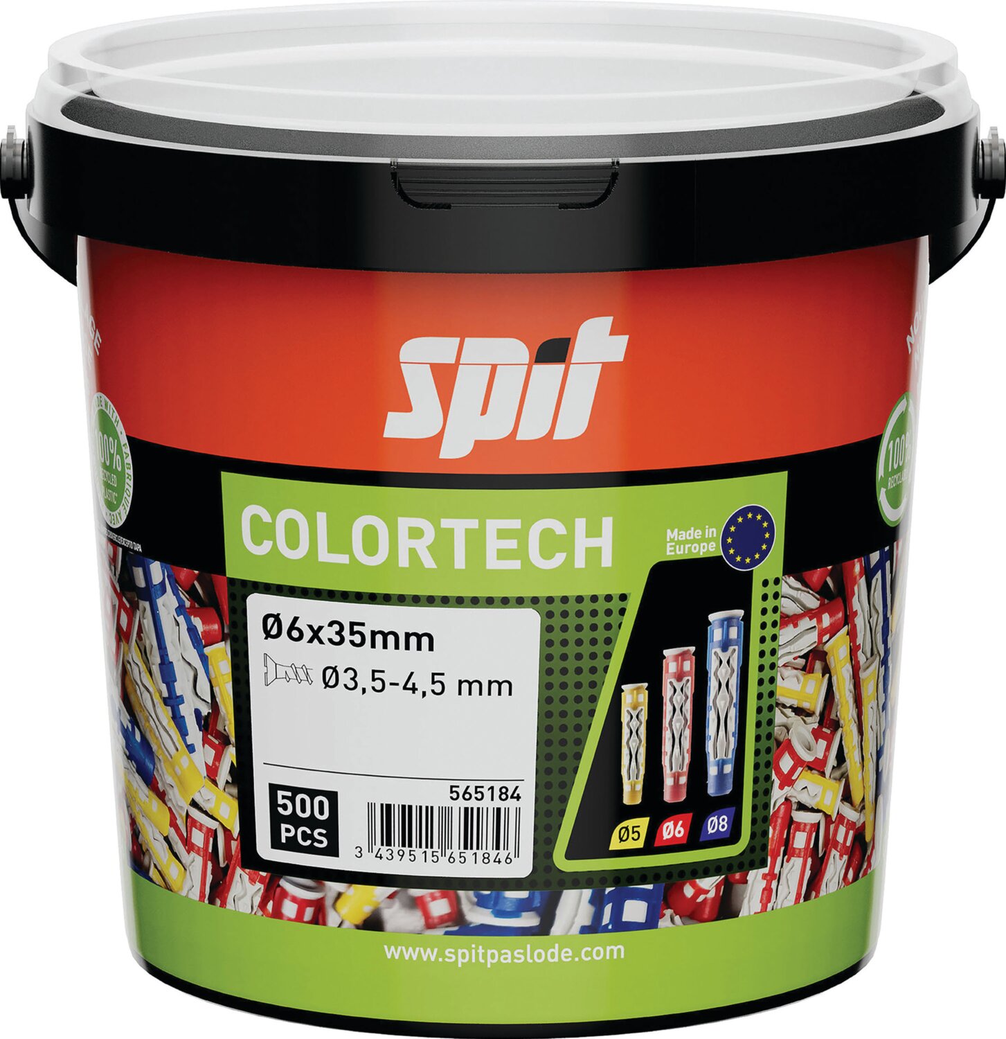 Enchufe Spit Colortech