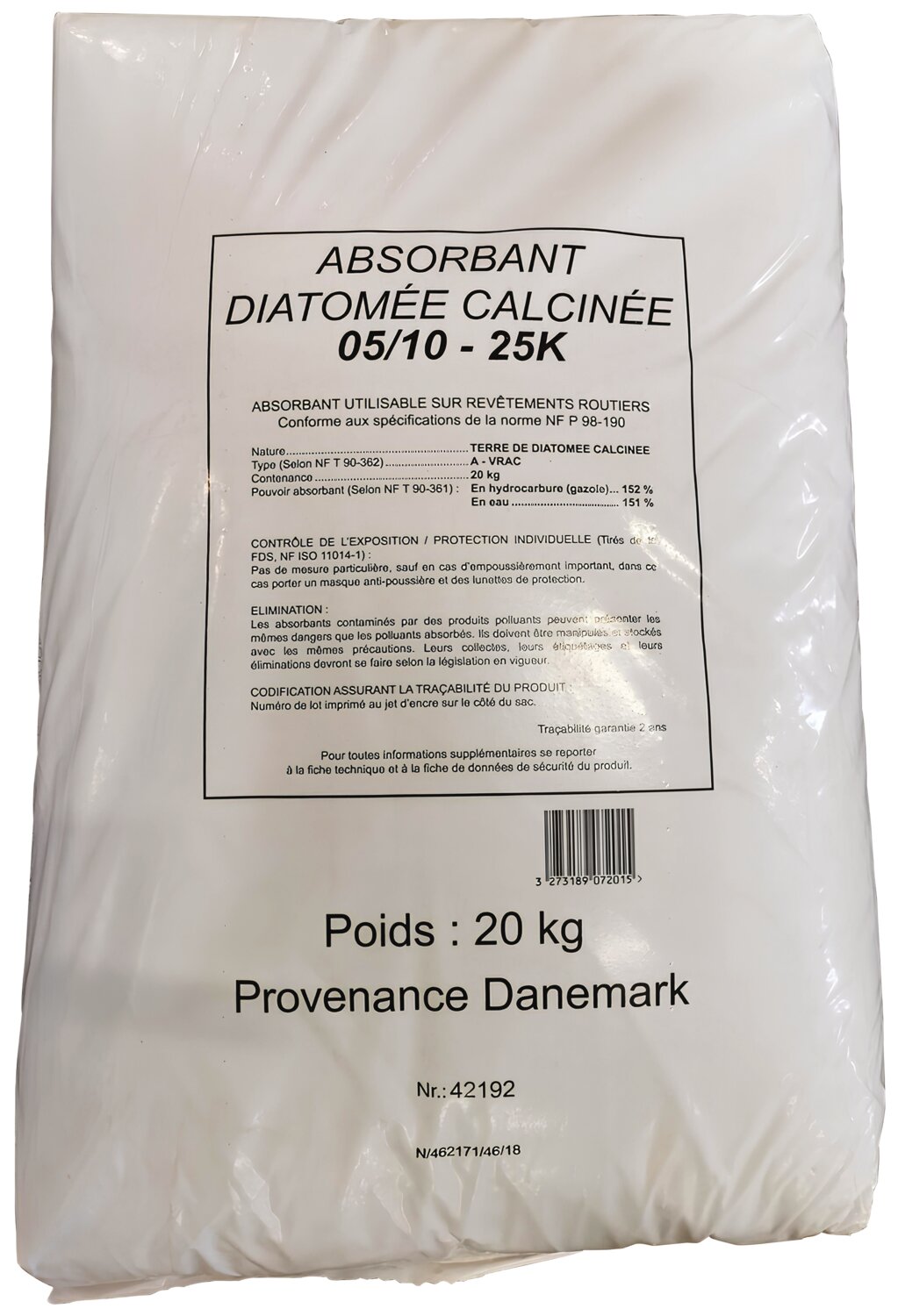 TIERRA DE DIATOMEAS ABSORBENTE MINERAL