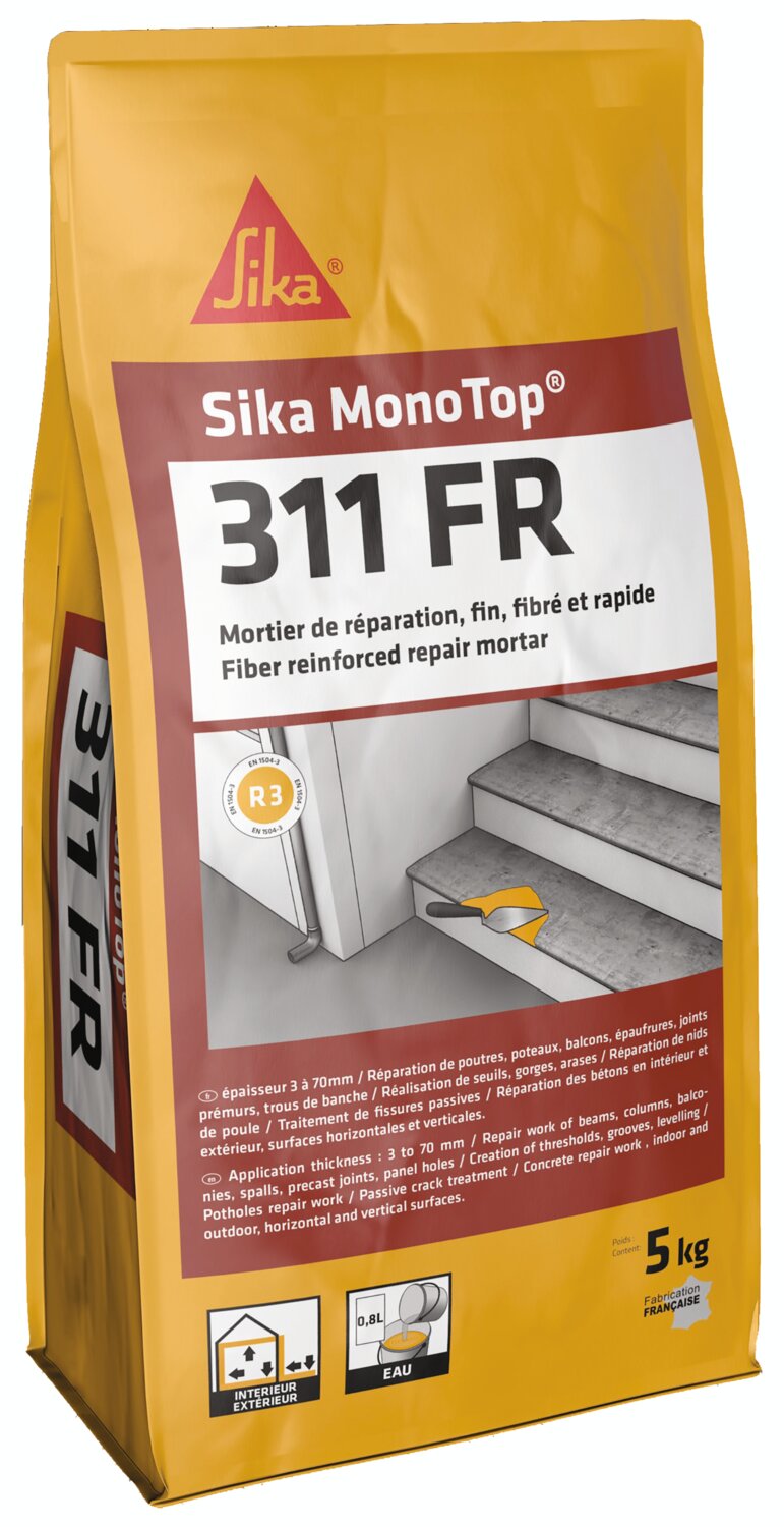 Mortero de reparación MonoTop®-311 FR Bolsa
