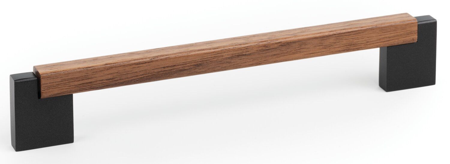 Mango DUO mini de madera y aluminio