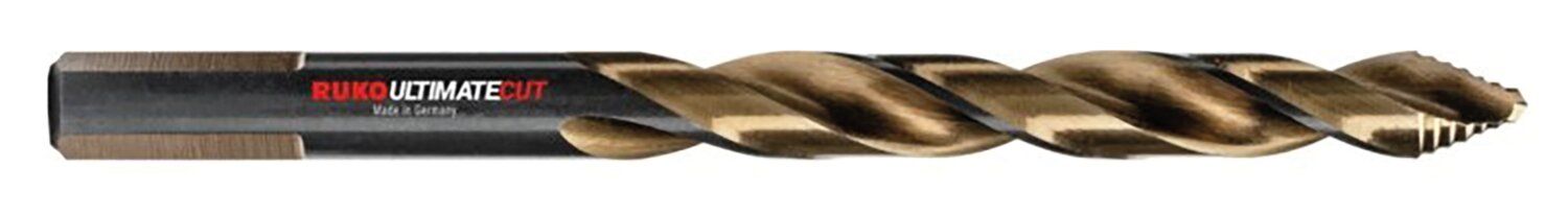 Broca espiral metálica HSS Cobalto 5% Punta Flowstep