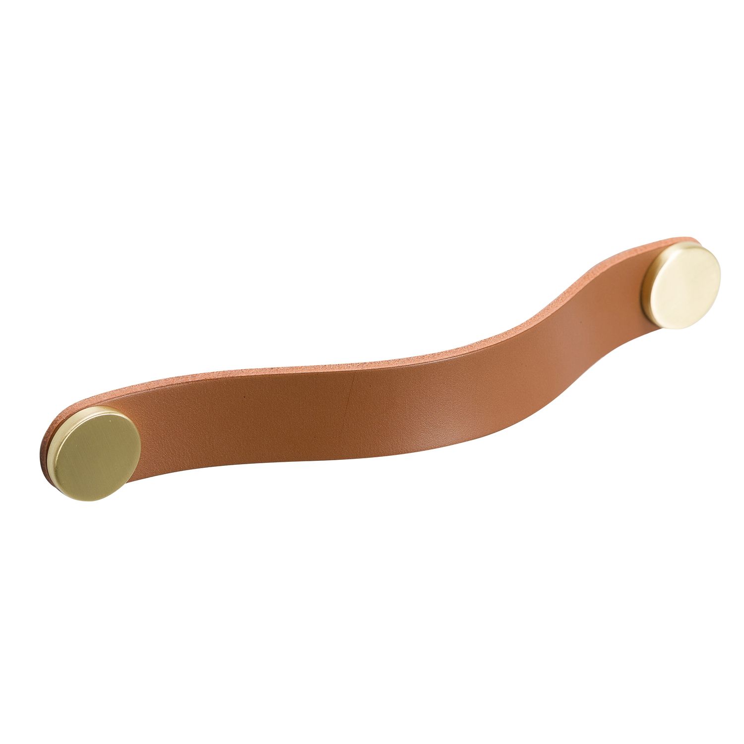 FLEXA ASA DE CUERO L182 BEIGE/ORO