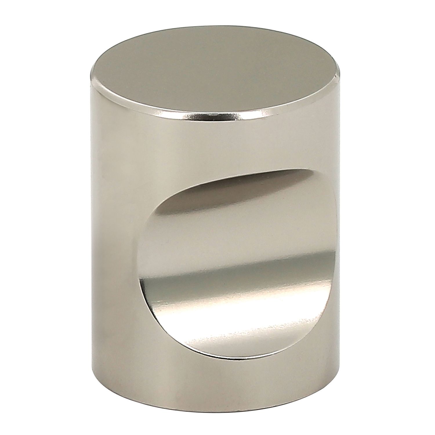 Pomo con muesca de aluminio