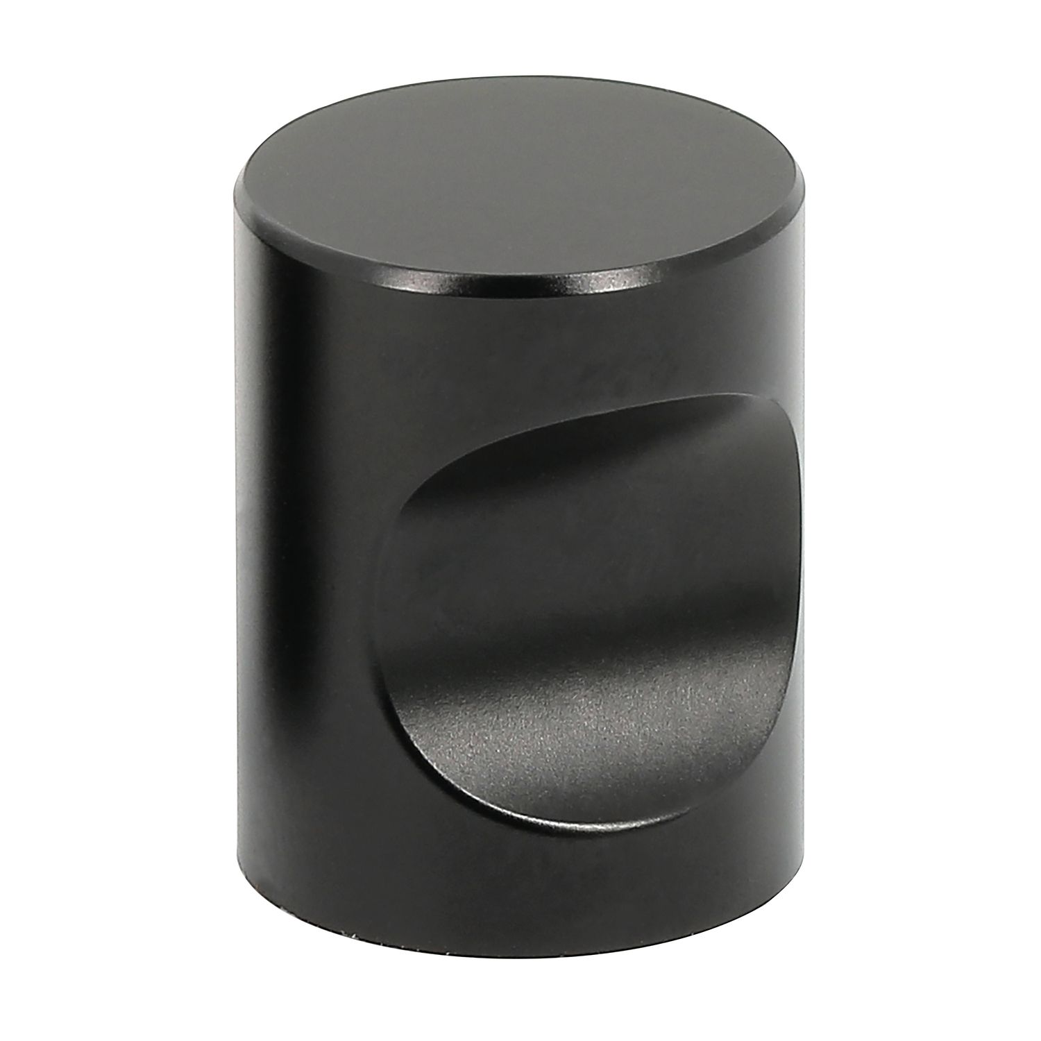 Pomo con muesca de aluminio