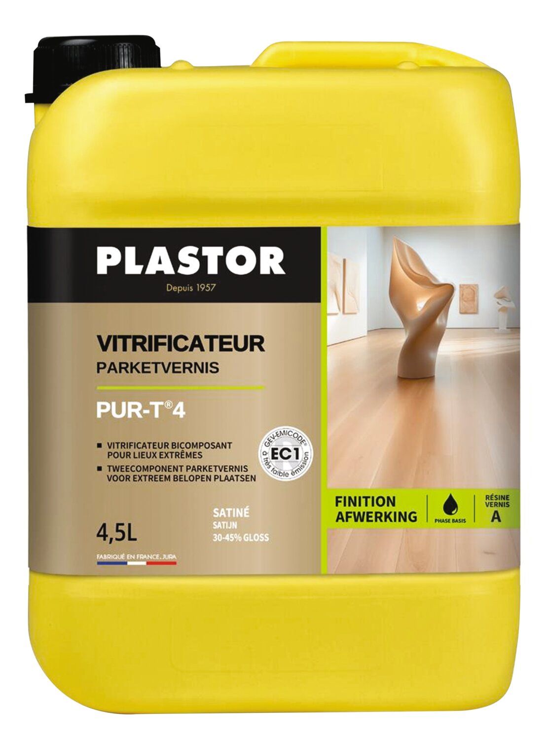 Sellador Plastor PUR-T4 con endurecedor